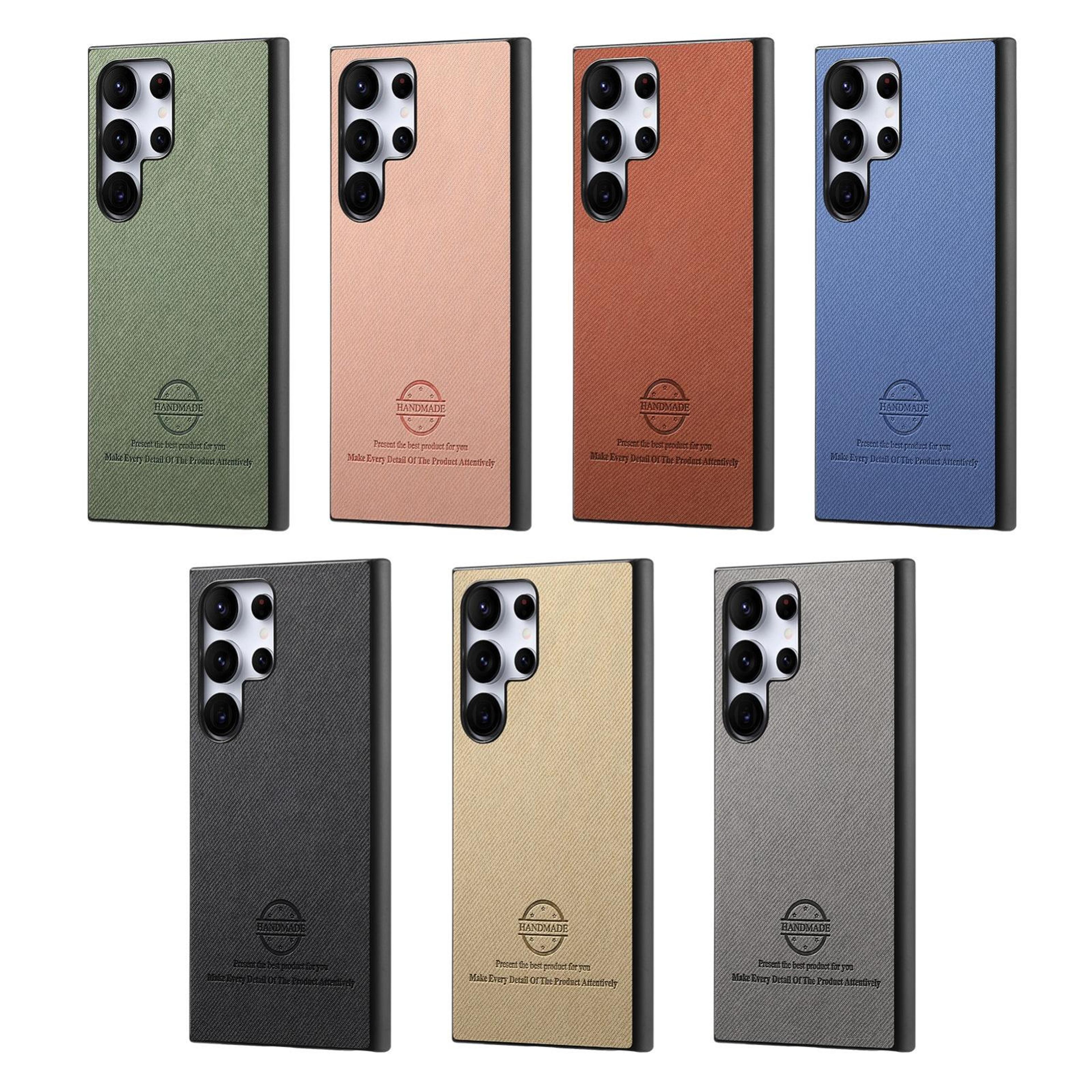 Premium Twill Leather Protective Phone Case For Samsung Galaxy A57 5G Shockproof Slim Cover 7