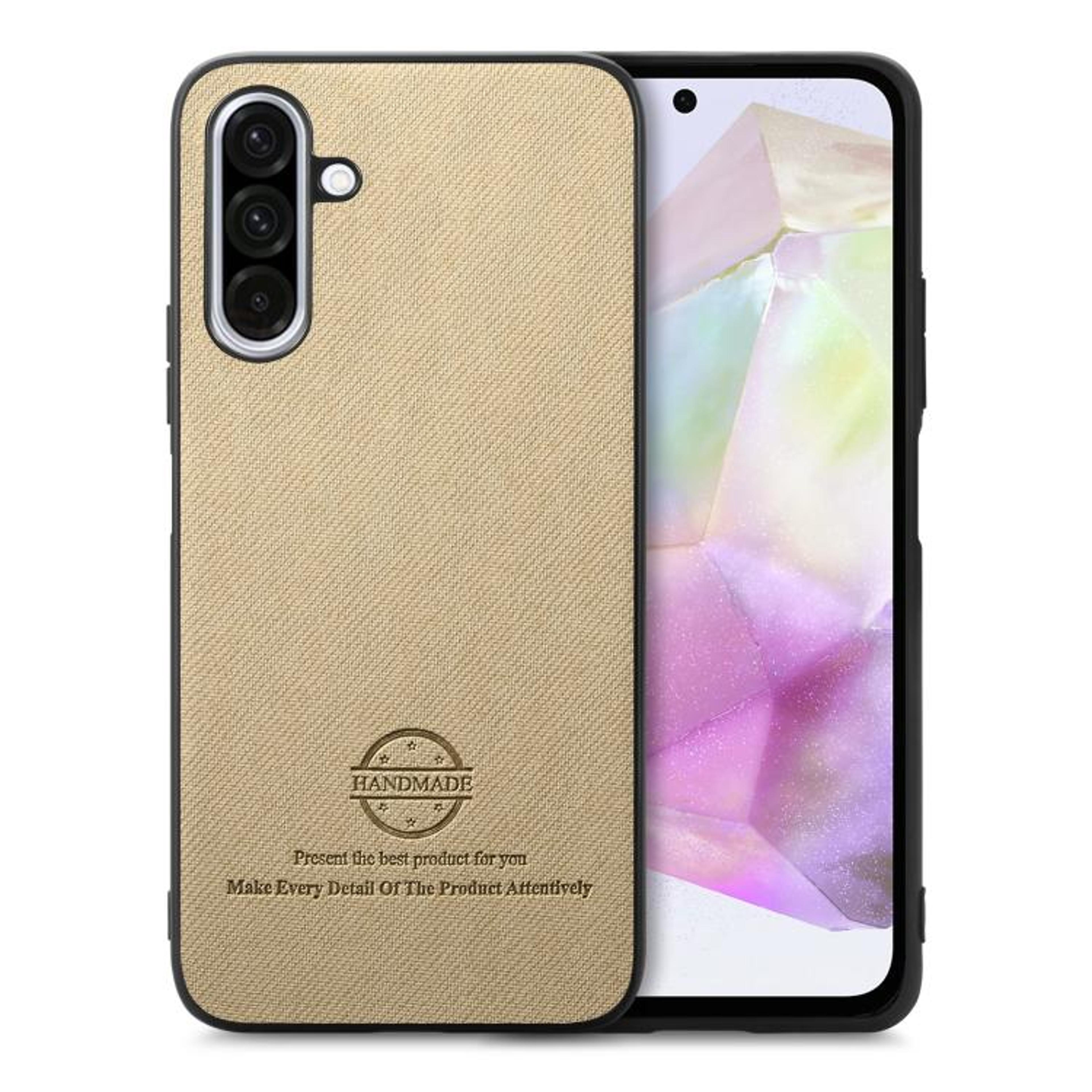 Premium Samsung Galaxy A56 5G Case With Twill Fabric Leather Protective Cover 11