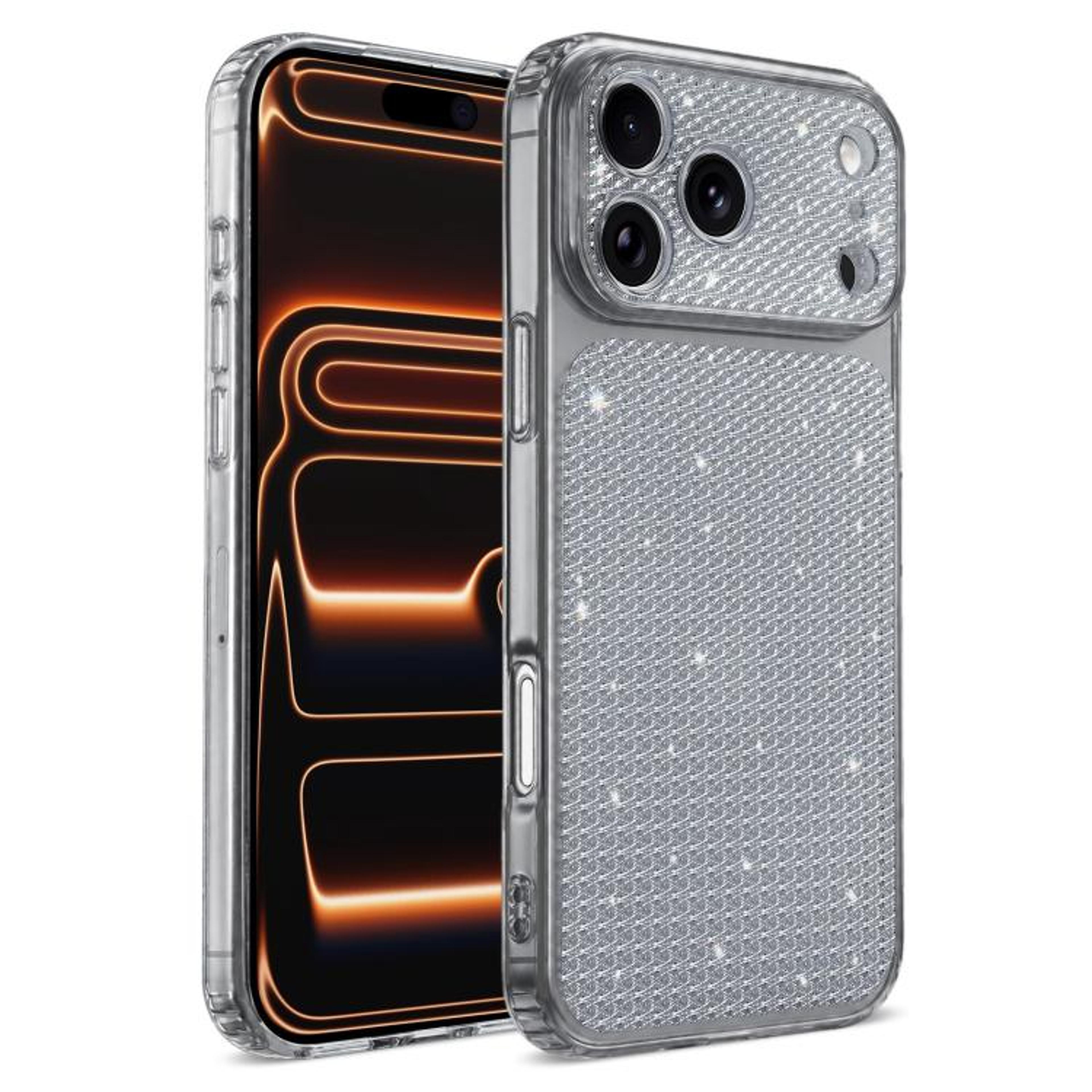 Luxury IPhone 17 Pro Max Case With Diamond Rhinestone Glitter Shockproof Protective Cover 8