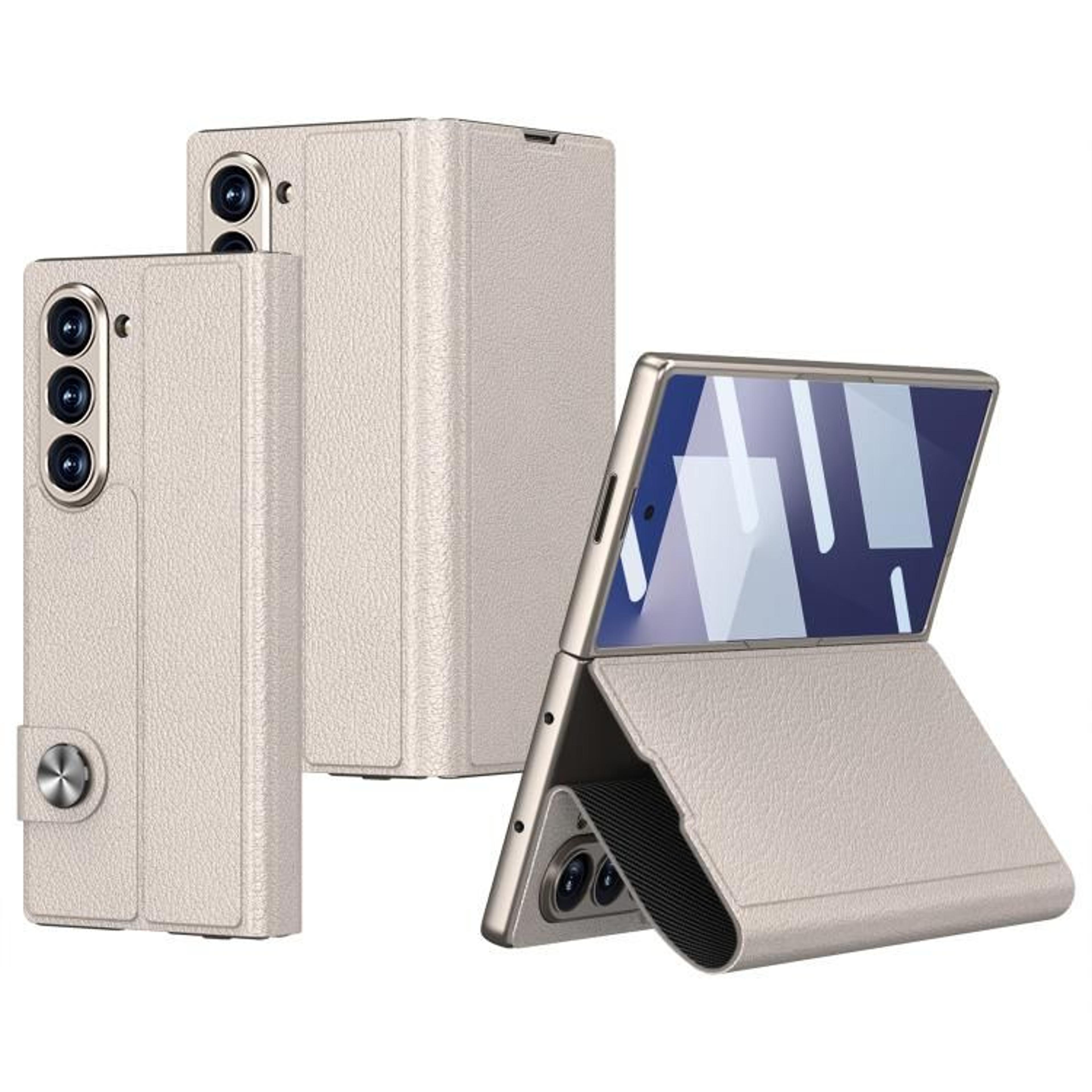 GKK Samsung Galaxy Z Fold7 Case Flip Leather Phone Case With Integrated Screen Protector  360 Prote 13