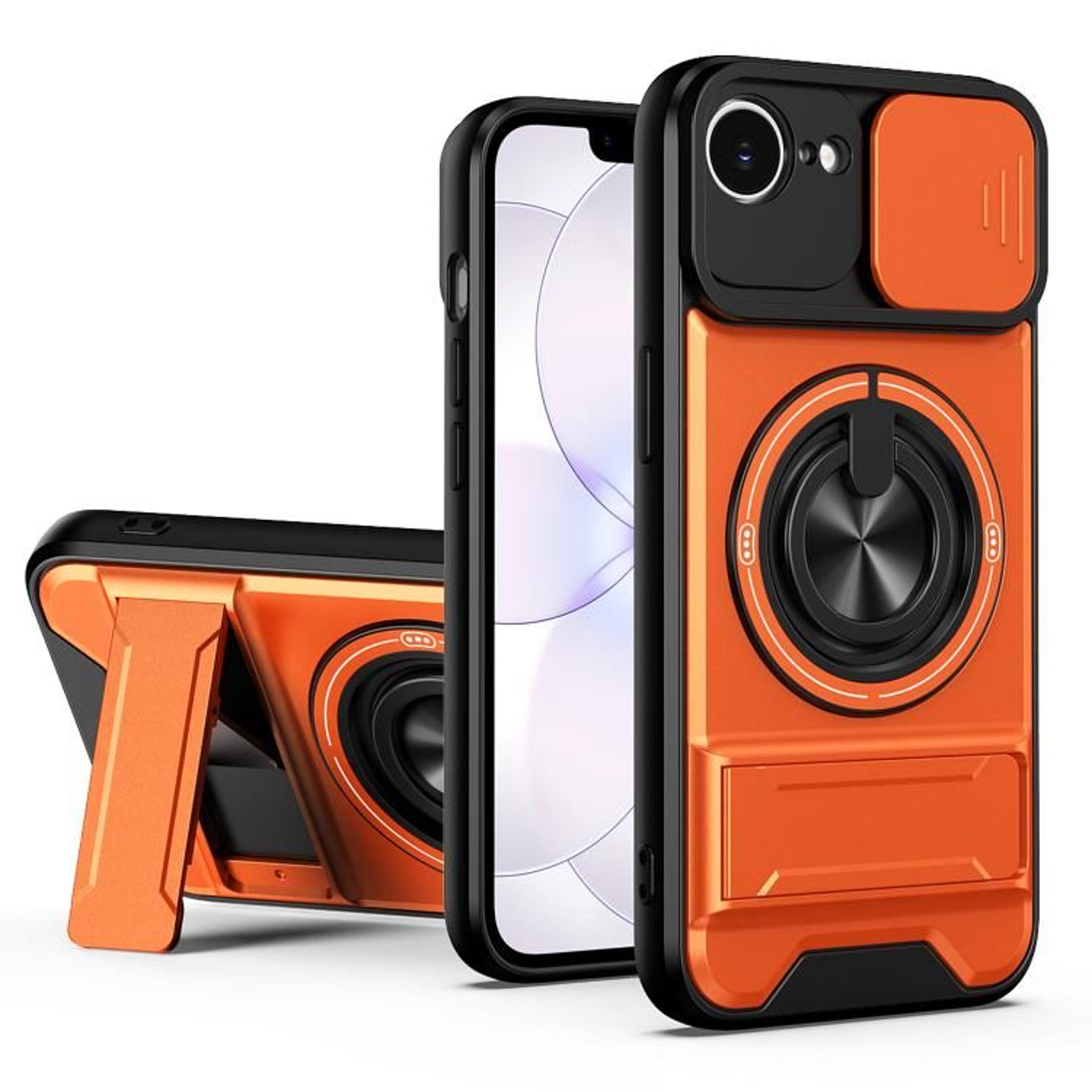 Magnetic Shockproof IPhone 17e  16 E Case With Sliding Lens Cover Kickstand  MagSafe Compatible 14