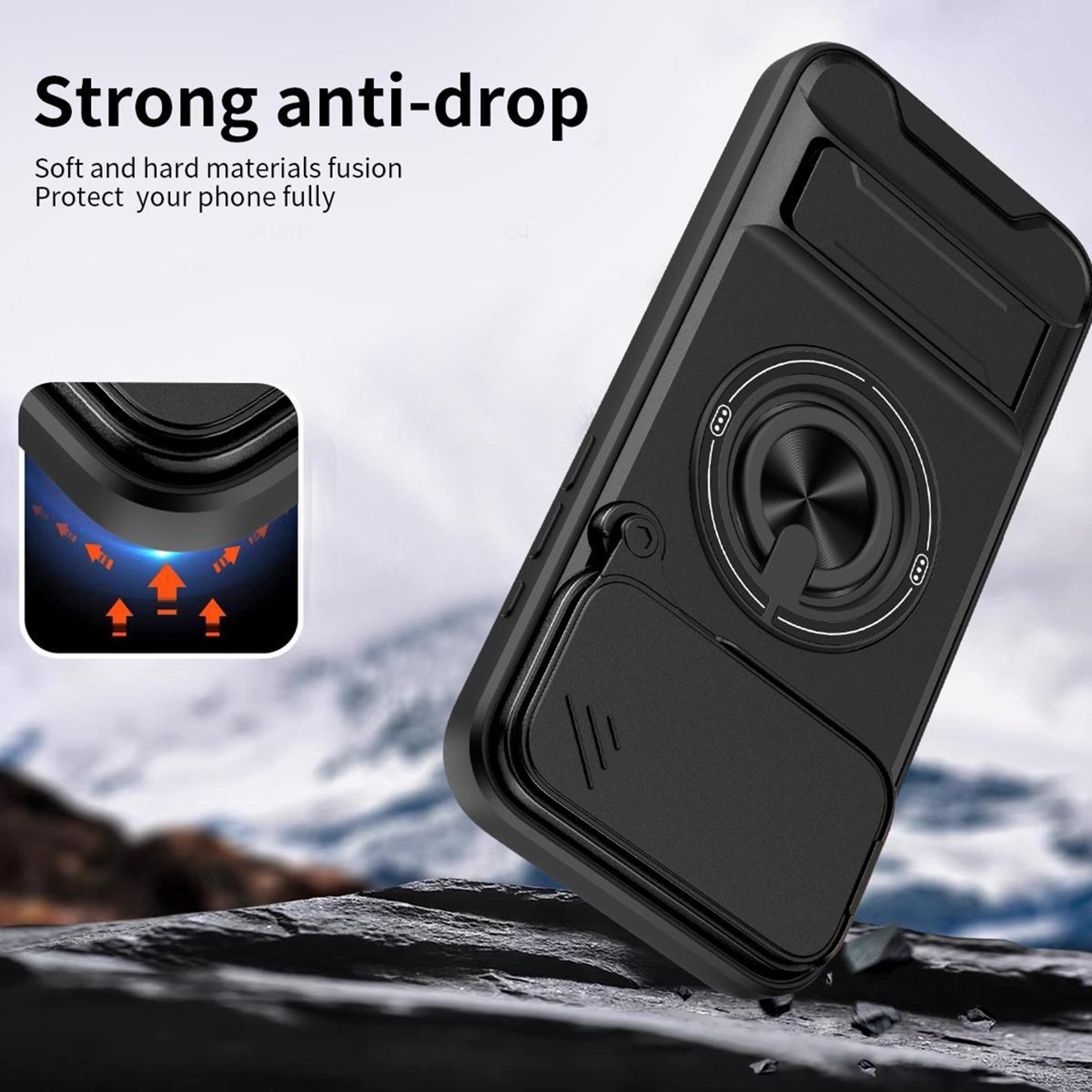 MagSafe Compatible IPhone 17 Pro Case With Sliding Lens Cover Kickstand  Shockproof Protection 3
