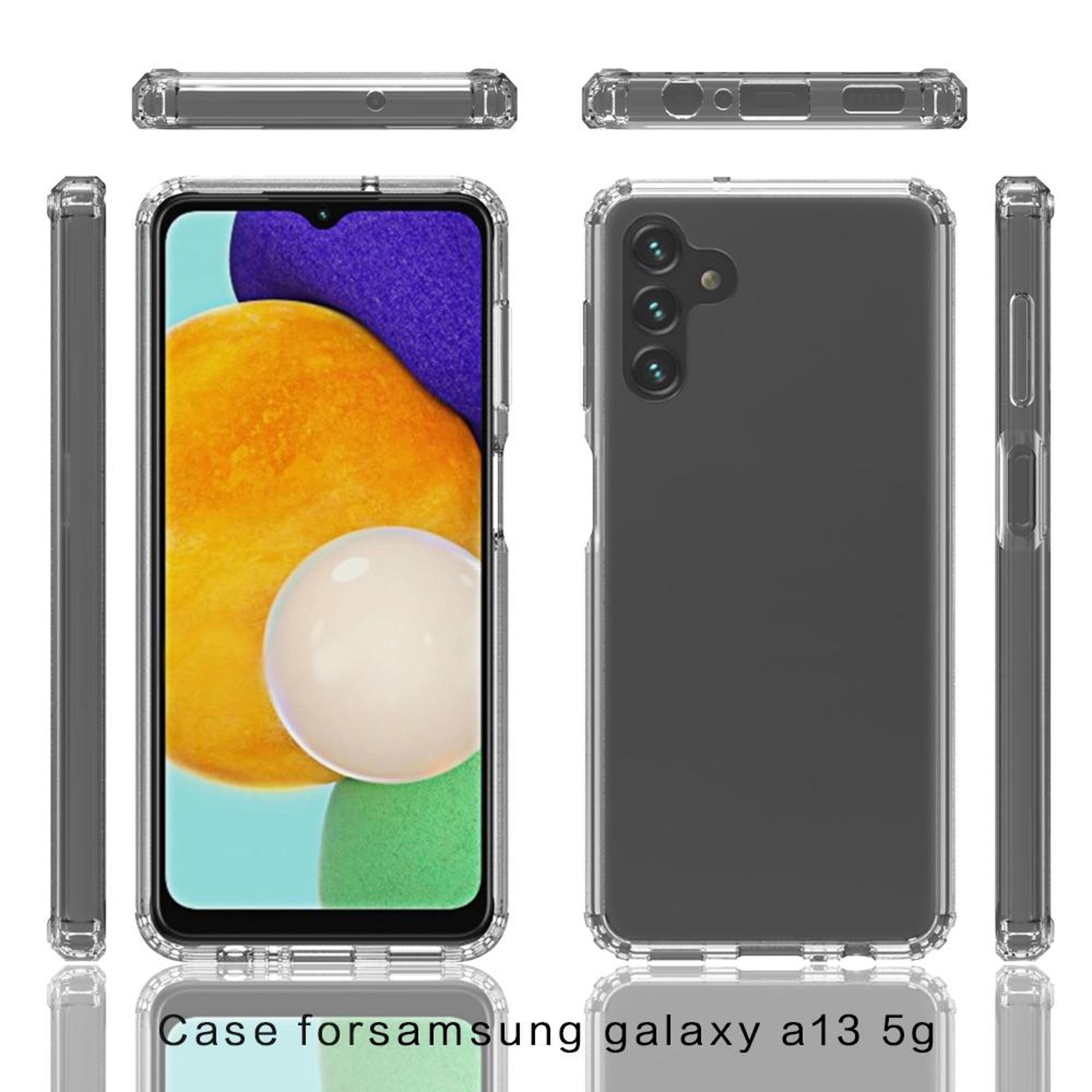 Samsung Galaxy A13 5G Shockproof Phone Case Clear TPU Acrylic Protective Cover 1