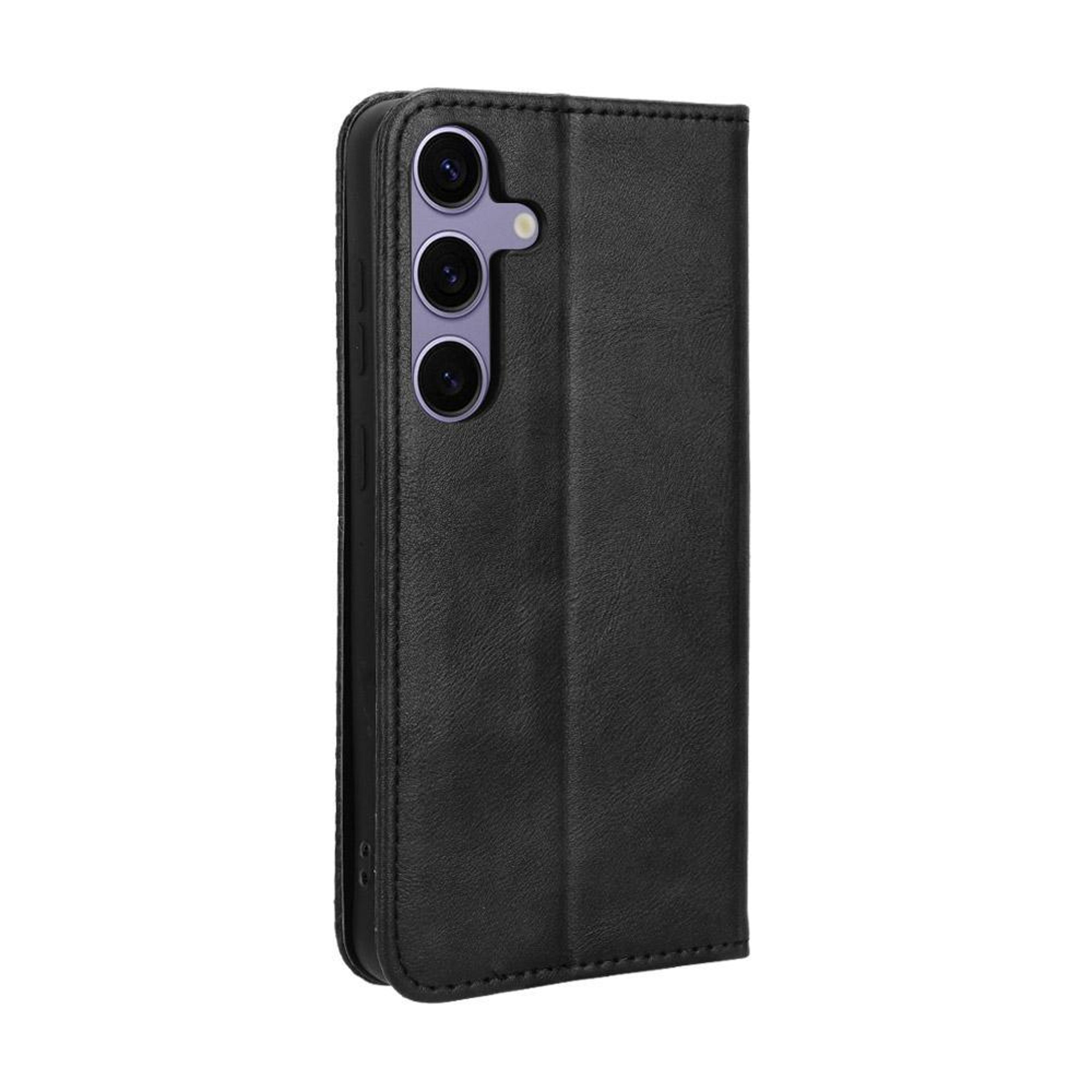 Samsung Galaxy S26 Plus Wallet Case With Magnetic Buckle Retro Leather Phone Case  Card Holder Stan 2