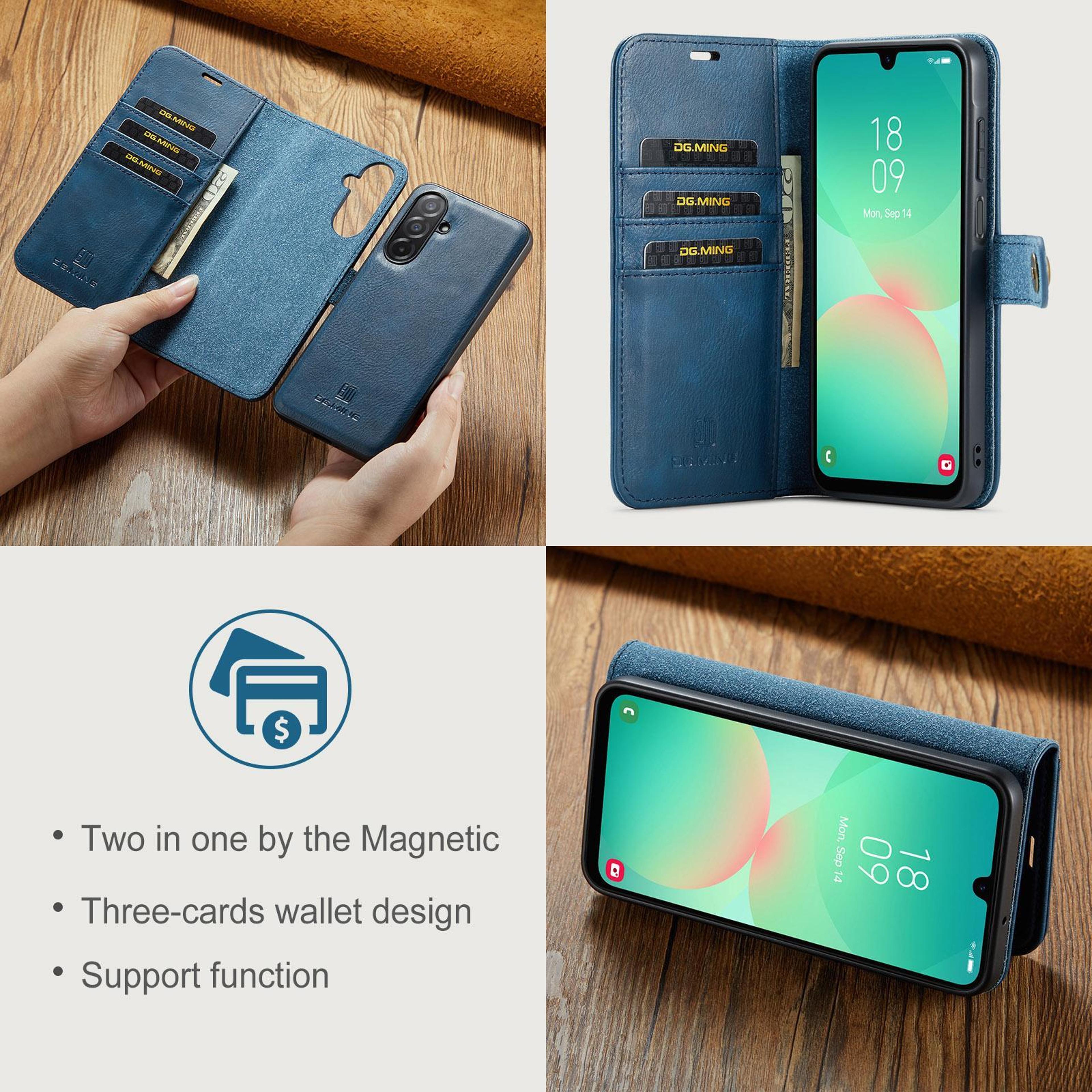 Samsung Galaxy A26 5G Leather Wallet Case With Detachable Magnetic Card Holder 6