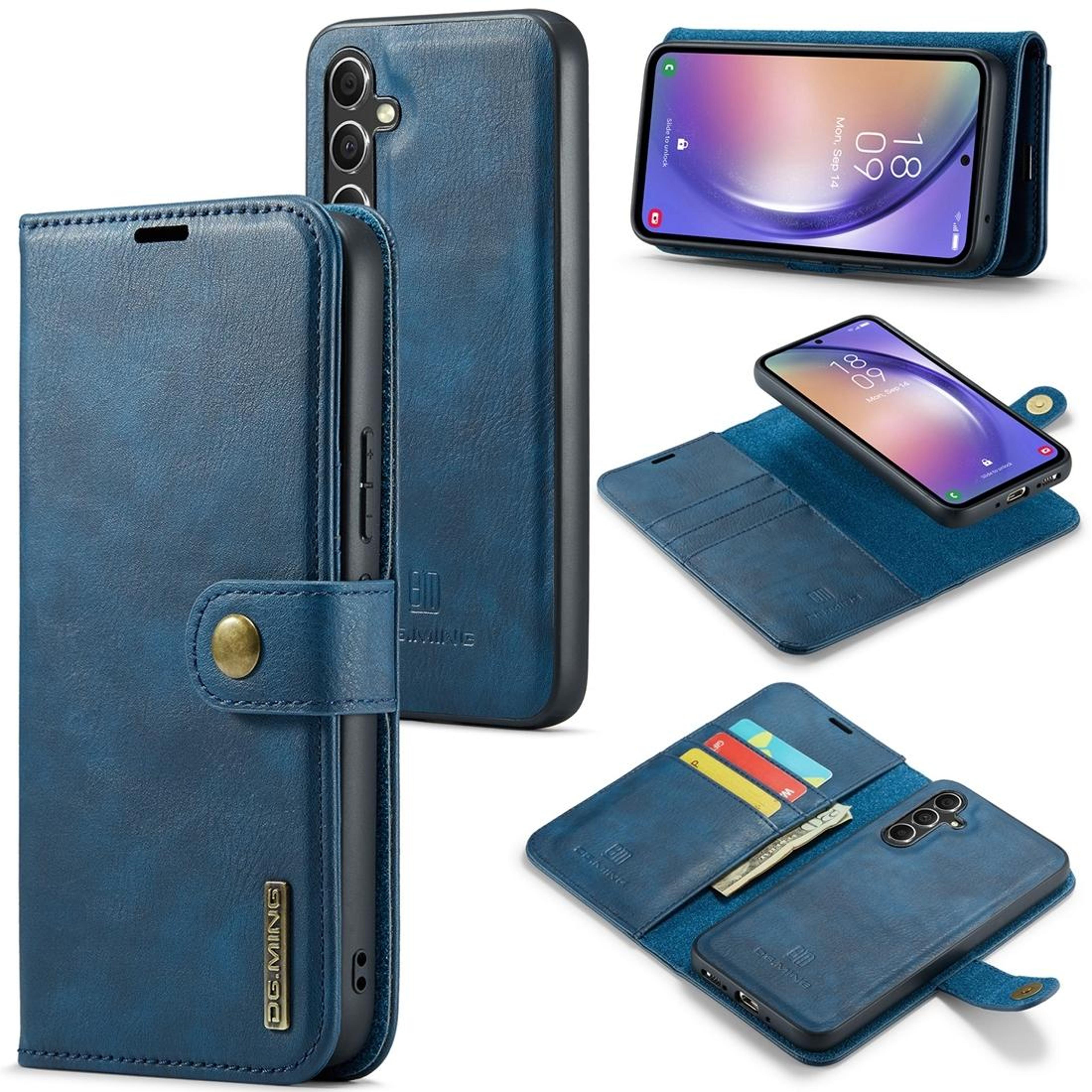 Samsung Galaxy A54 5G Case Detachable Magnetic Wallet Case With Leather Stand 0