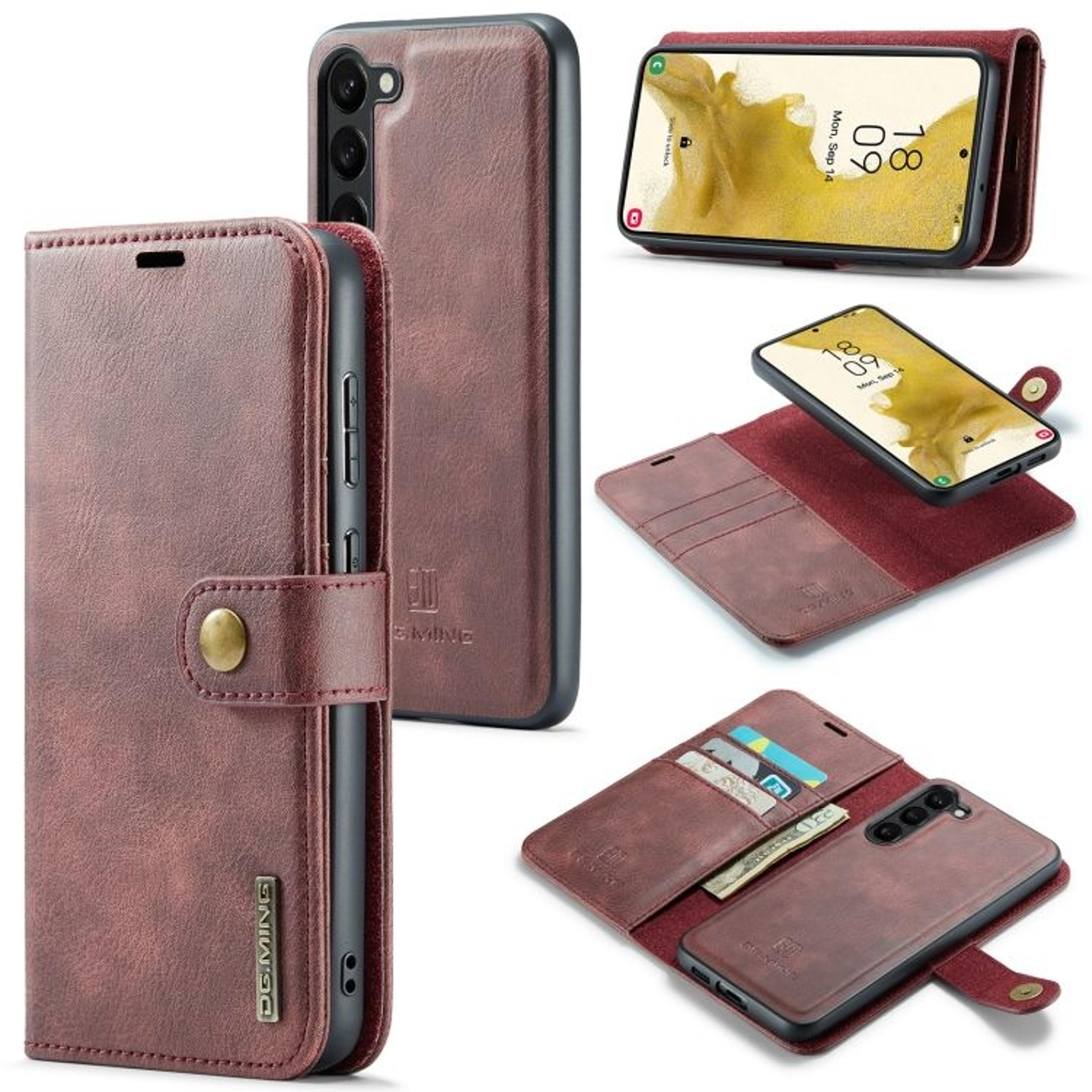 Samsung Galaxy S23 Plus Wallet Case Detachable Magnetic Leather Cover With Card Holder 6