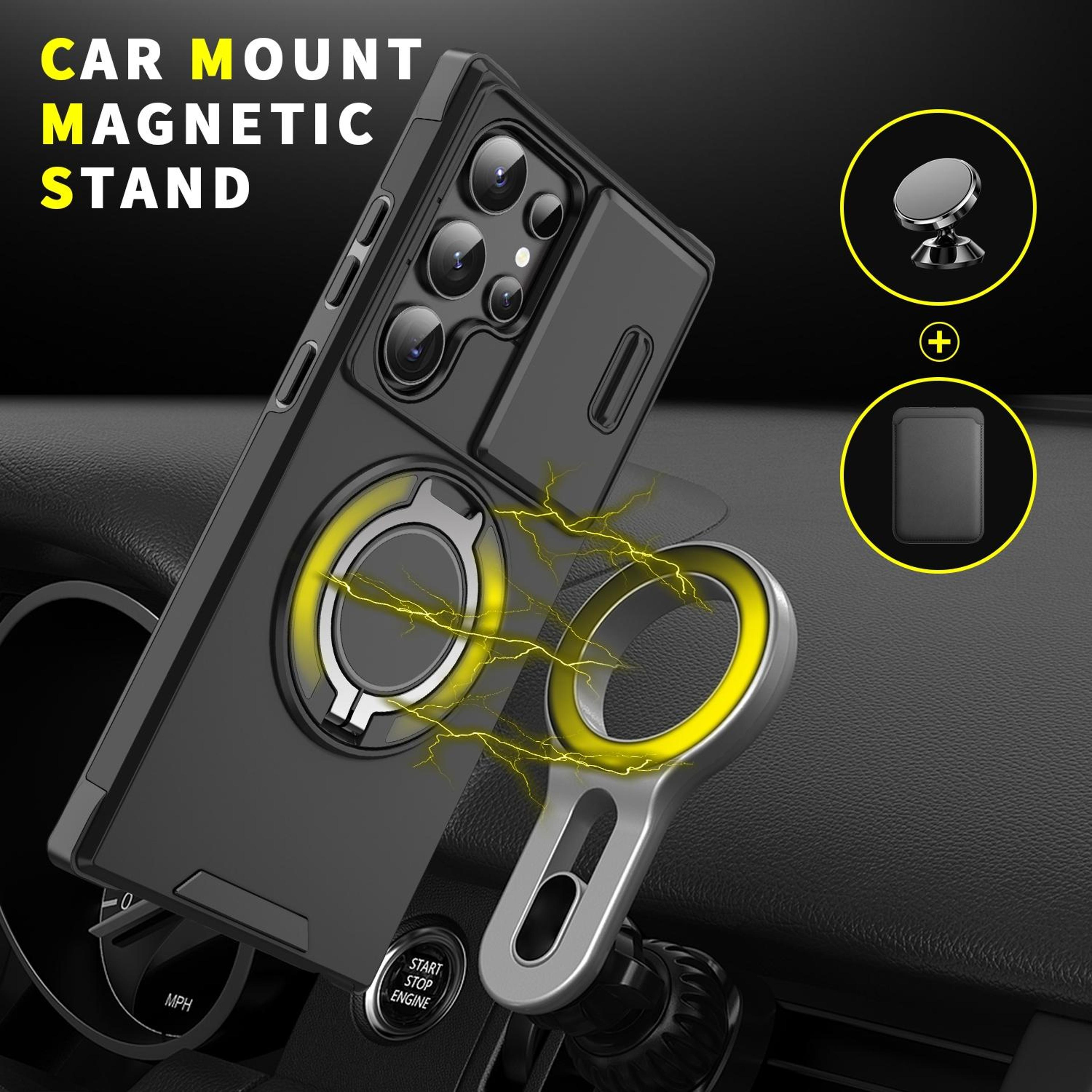 Samsung Series CamShield Protective Case With Ring Holder 5