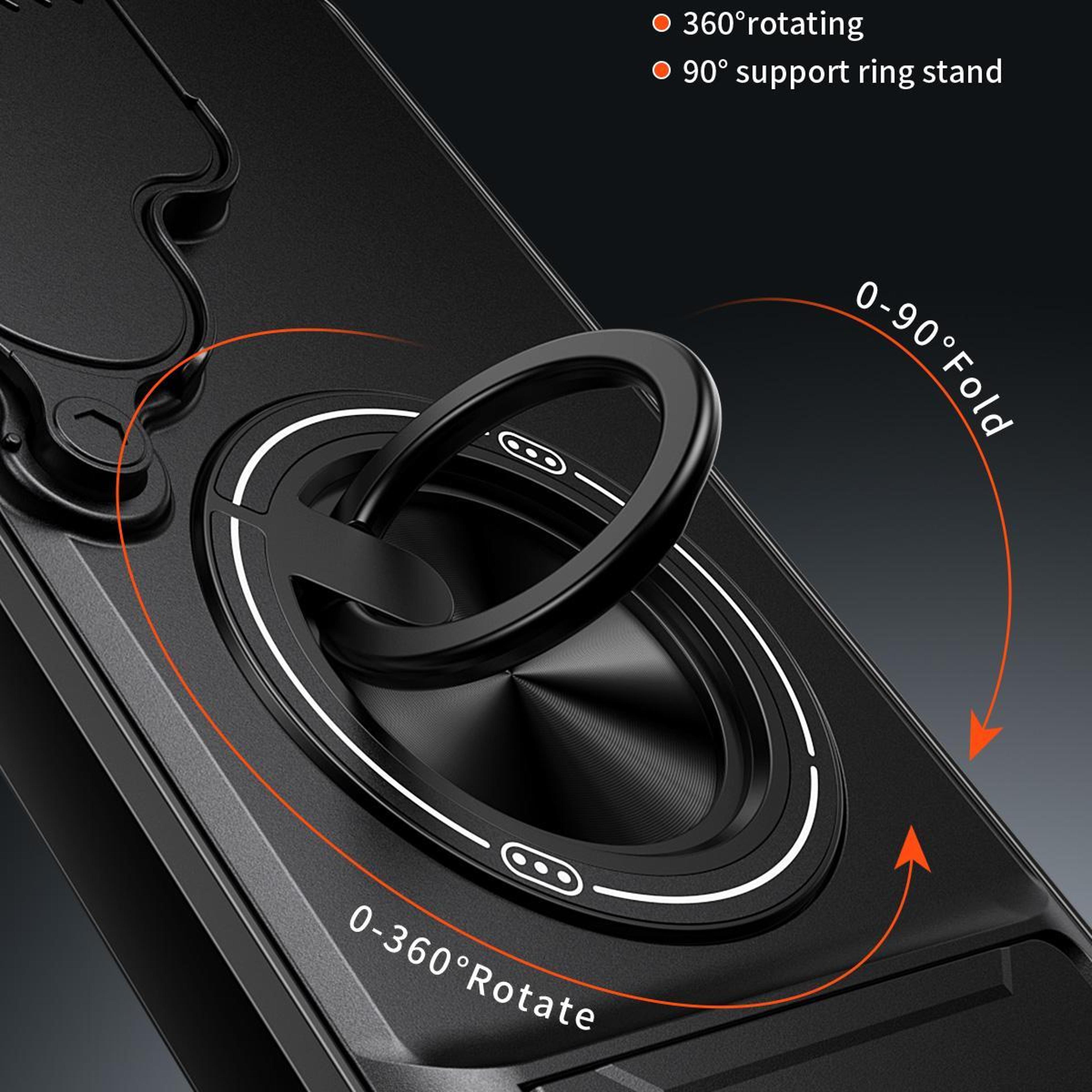 Samsung Series Magnetic Shockproof Case With Sliding Camera Cover And Kickstand 4