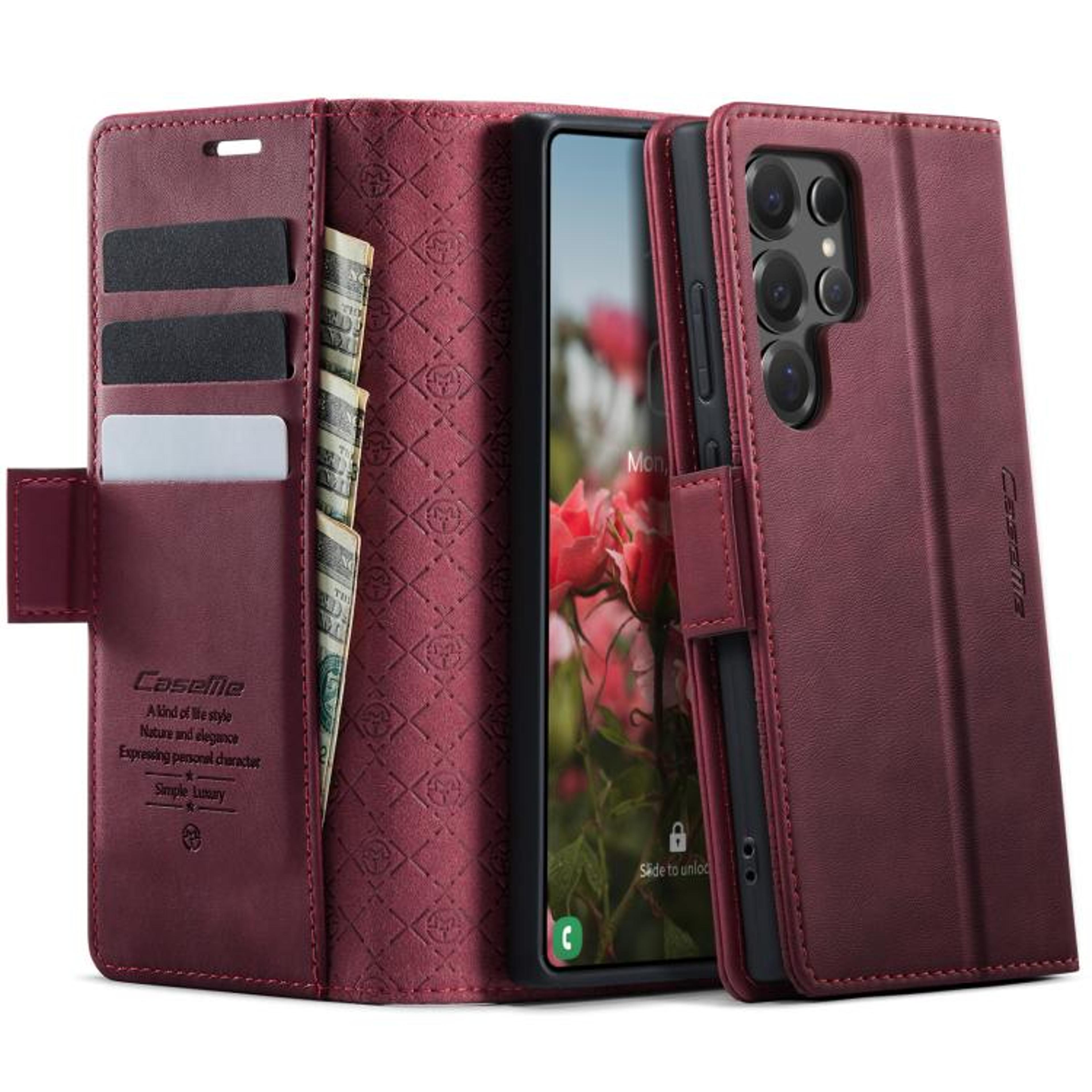 Samsung Series Case With RFID Blocking Card Holder And Kickstand 13