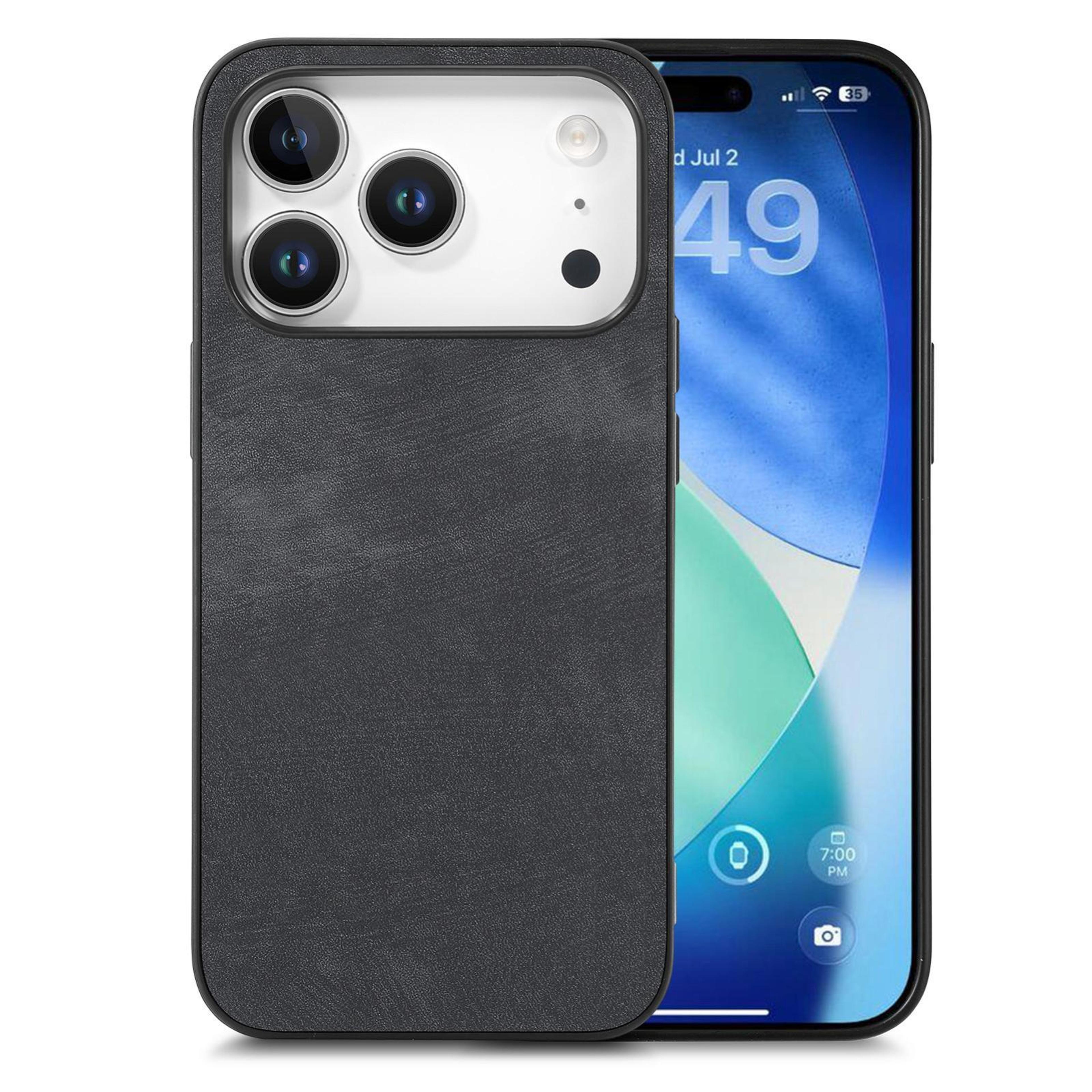 IPhone Series Leather Case With Protective TPU PC Back Cover 0