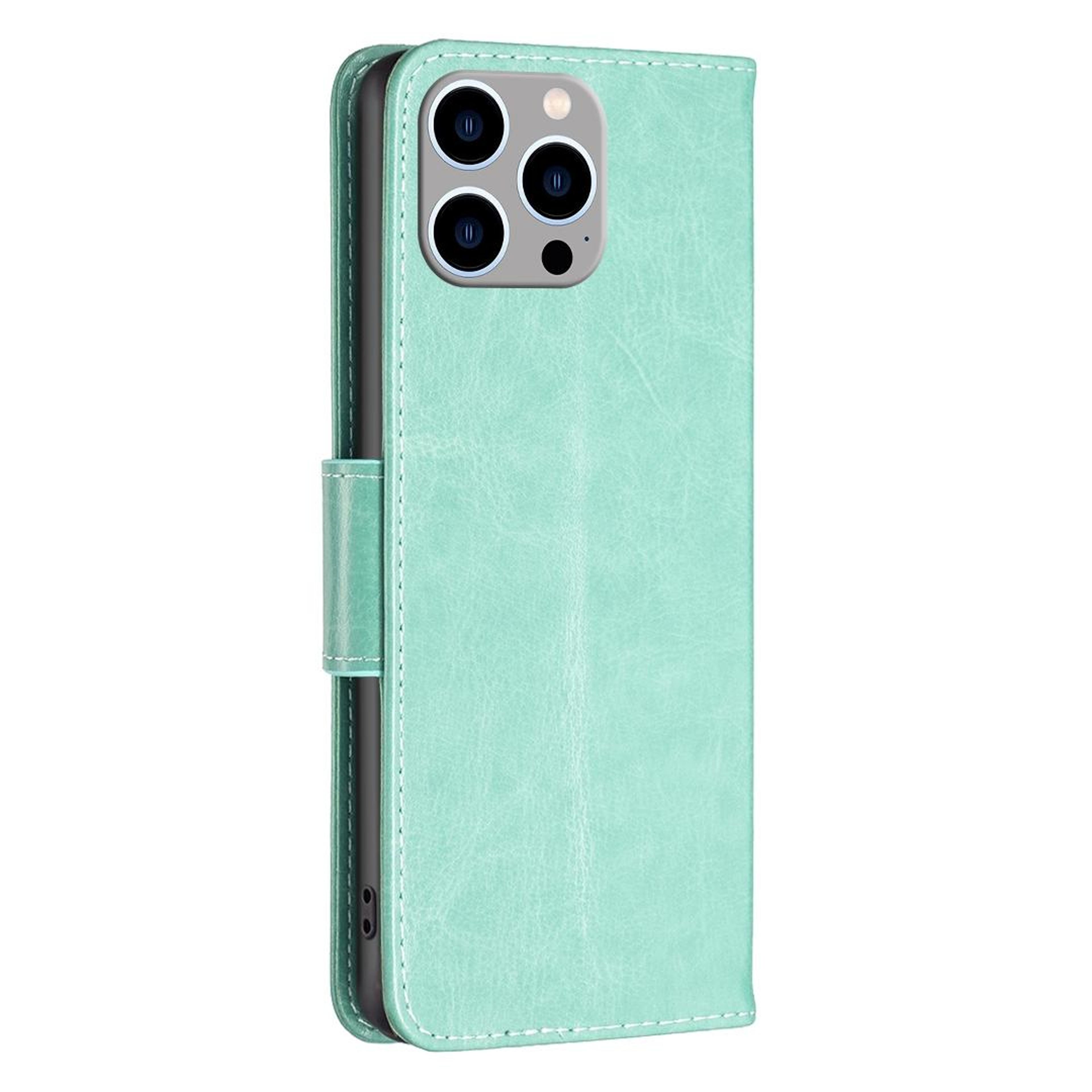 Butterfly IPhone 15 Pro Max Wallet Case With Card Slots And Stand 2