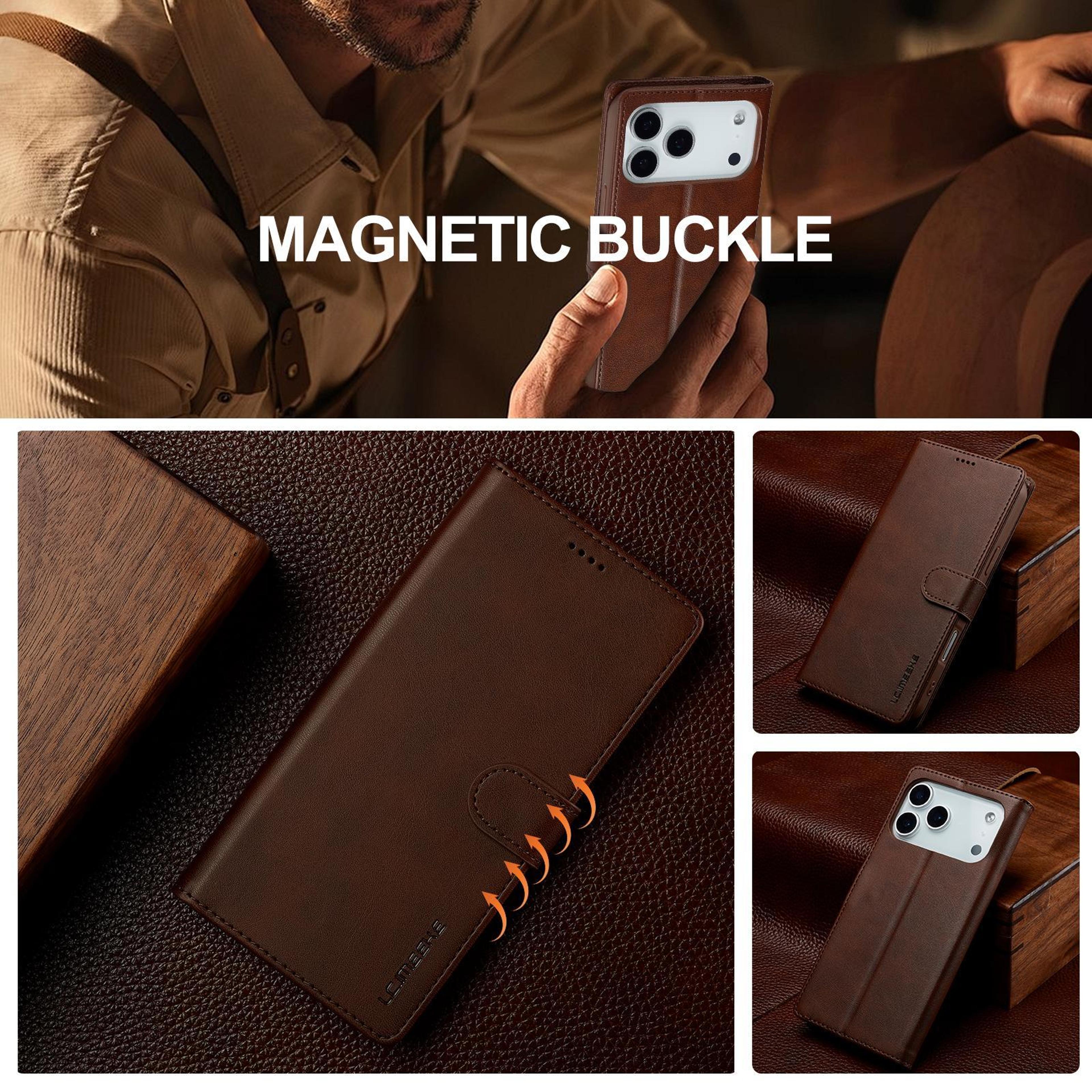 IPhone 17 Pro Wallet Case With Card Holder And Horizontal Stand 8