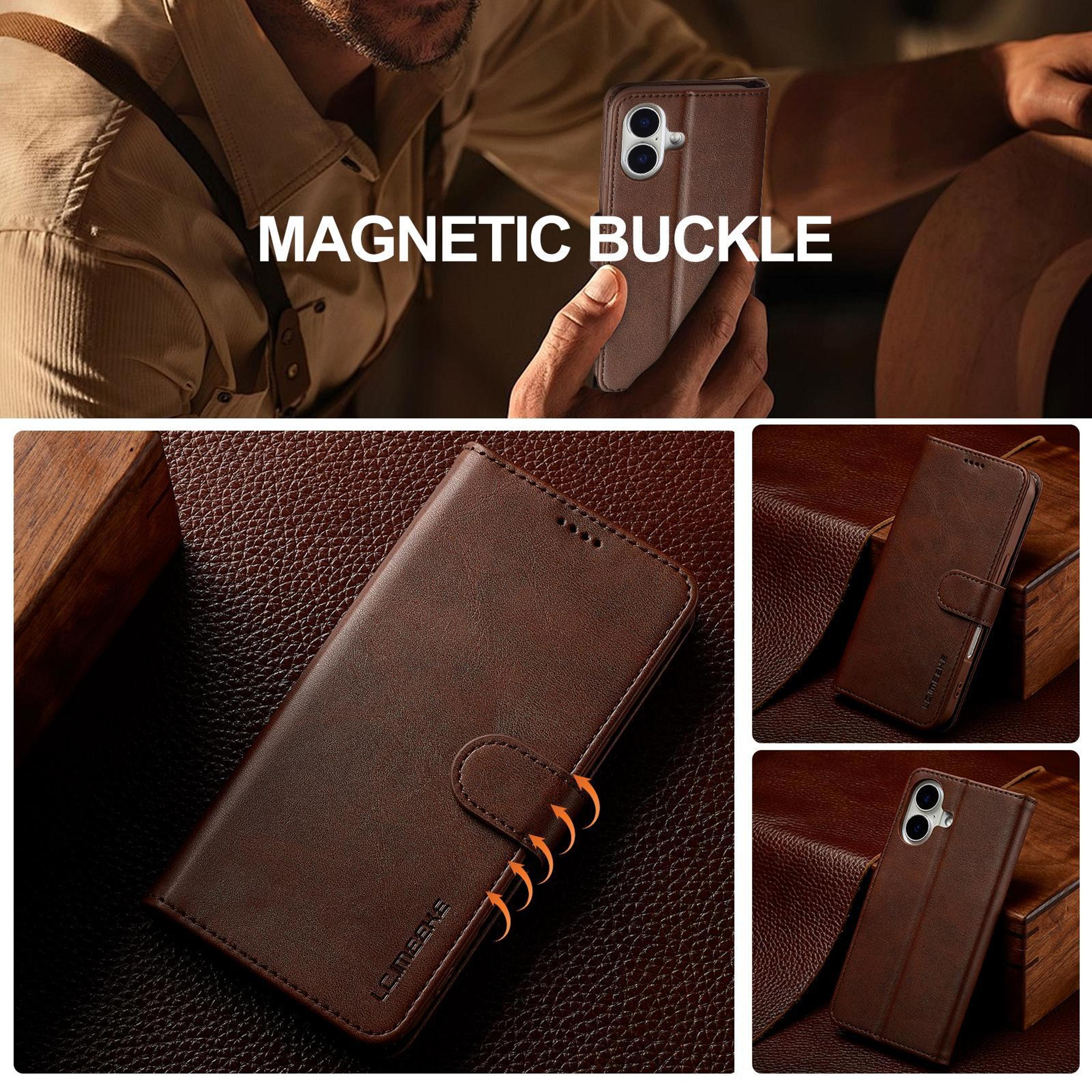 IPhone 17 Wallet Case With Card Holder And Horizontal Stand 8