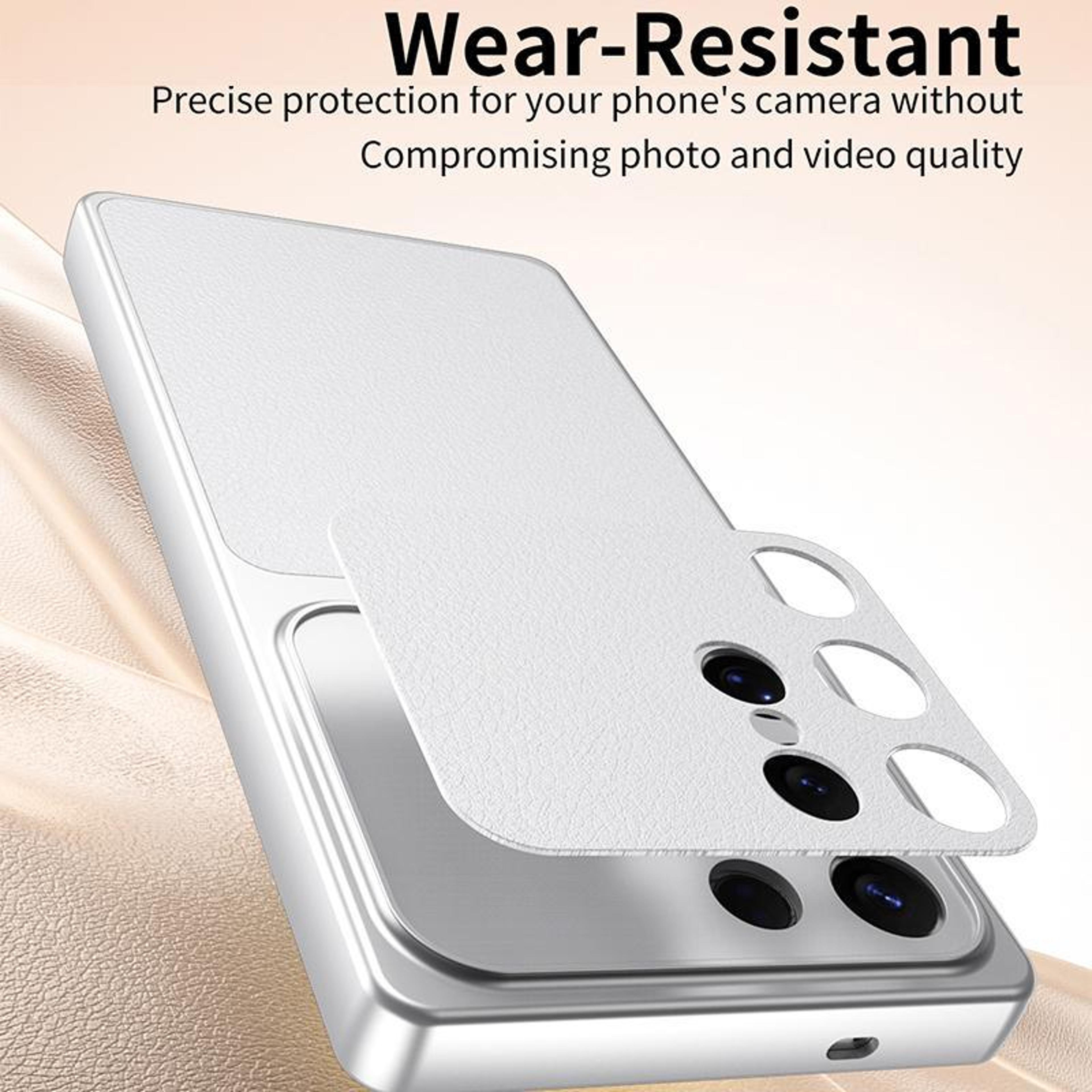 Galaxy S26 Edge 5G Shockproof Leather Case With Soft Skin Feel Slim Protection 6