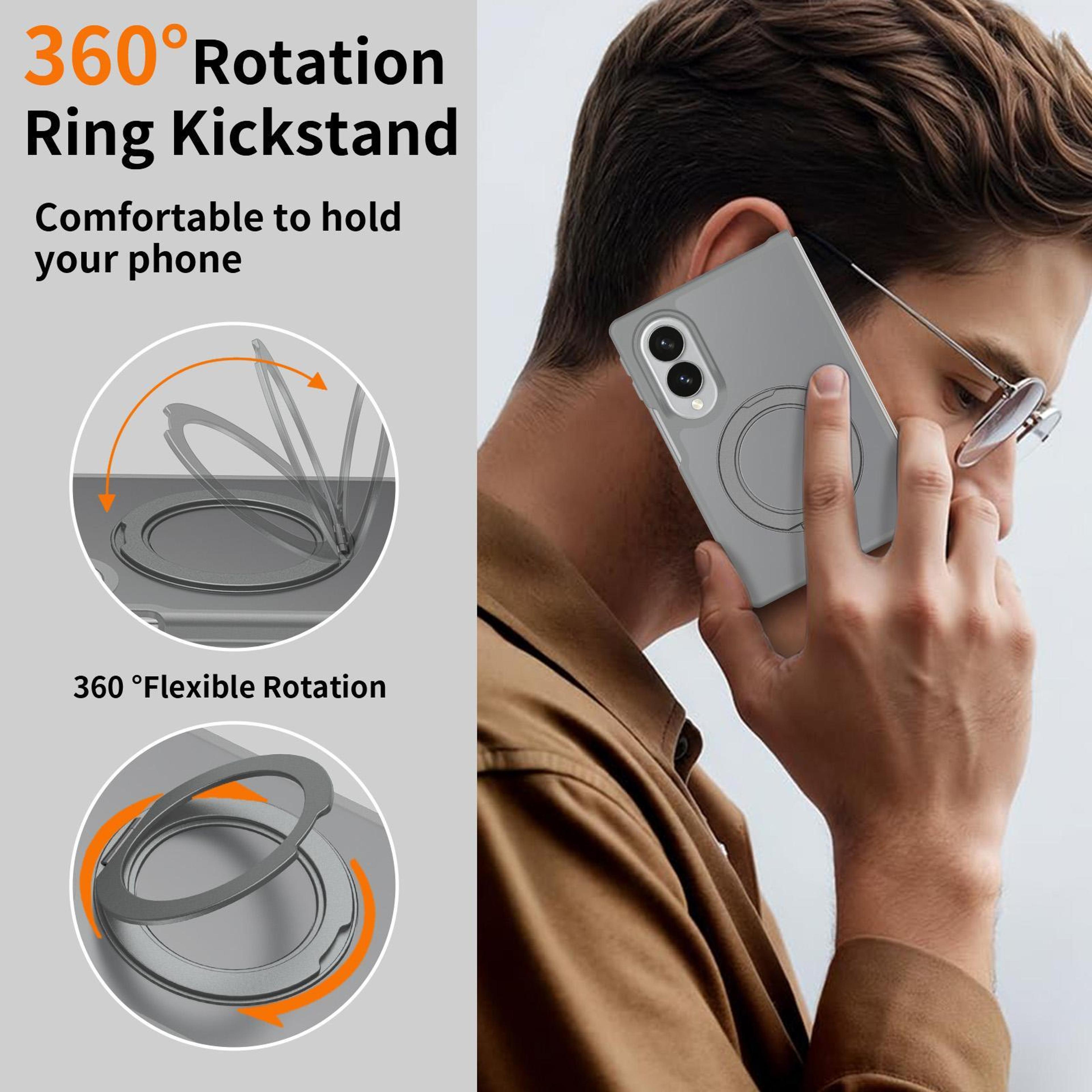 Galaxy Z Fold8 5G Magnetic Case With 360 Rotating Stand 2