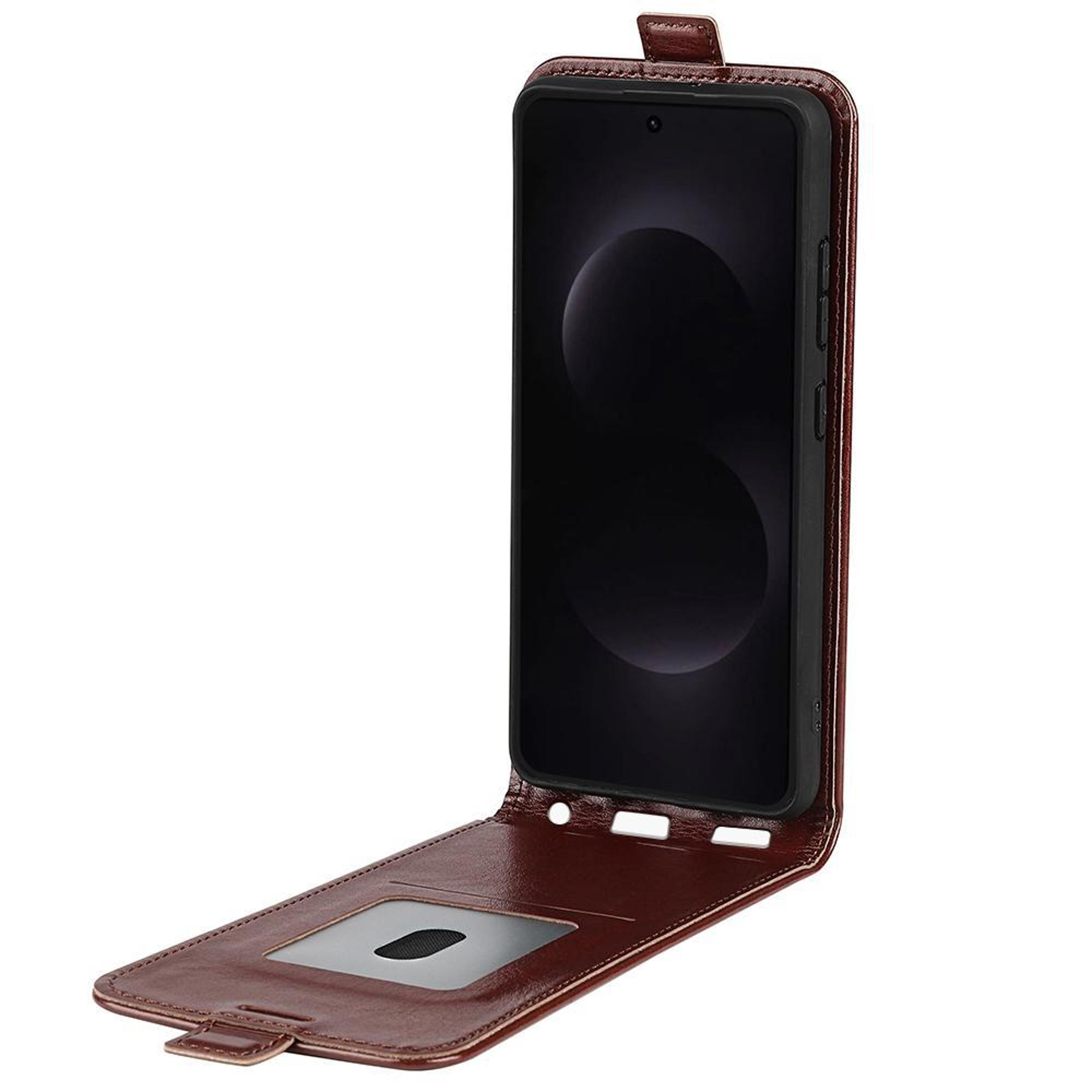 Galaxy S26 Ultra 5G Vertical Flip Leather Wallet Case With Card Slot 3