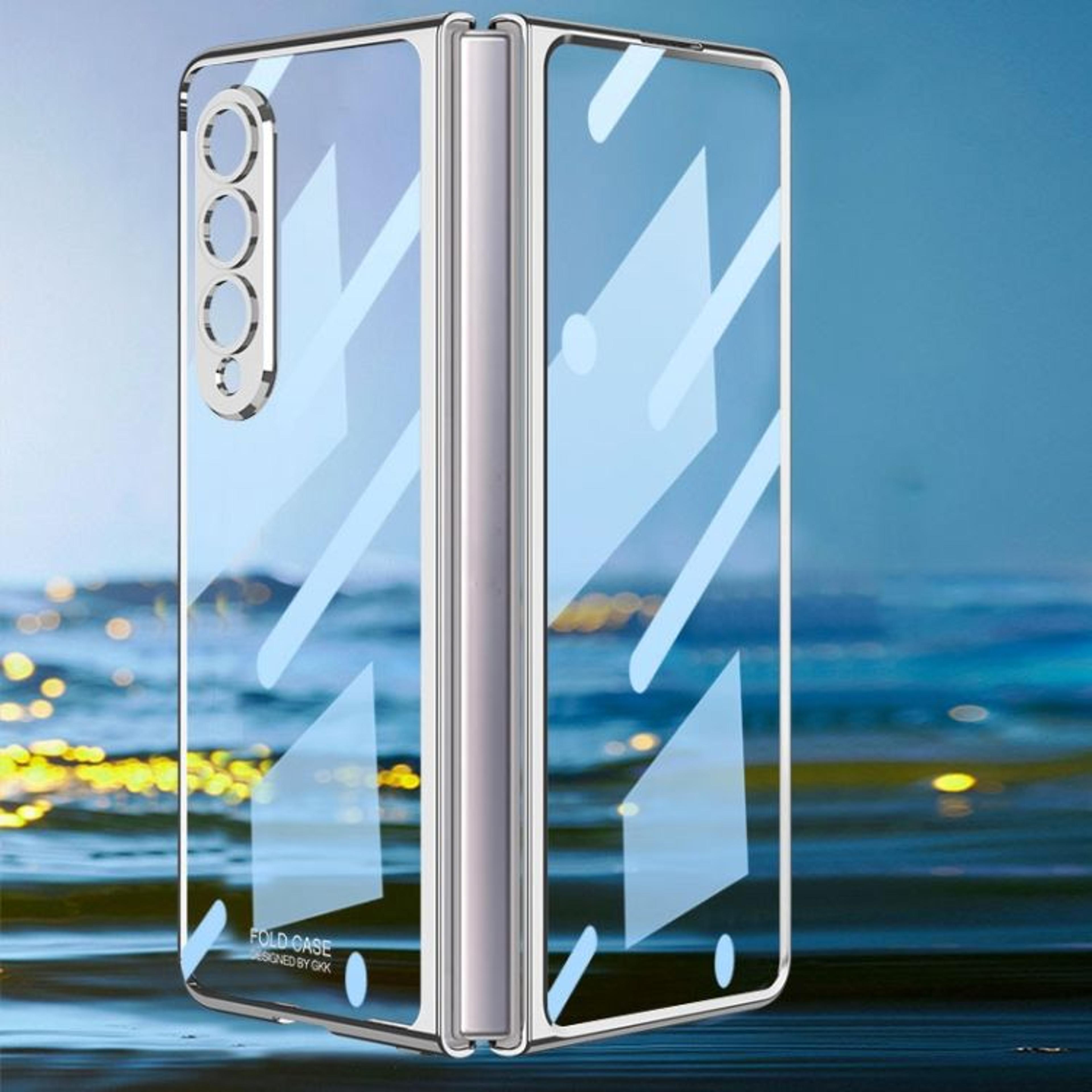GKK Samsung Galaxy Z Fold4 Full Coverage Case With Tempered Glass 6