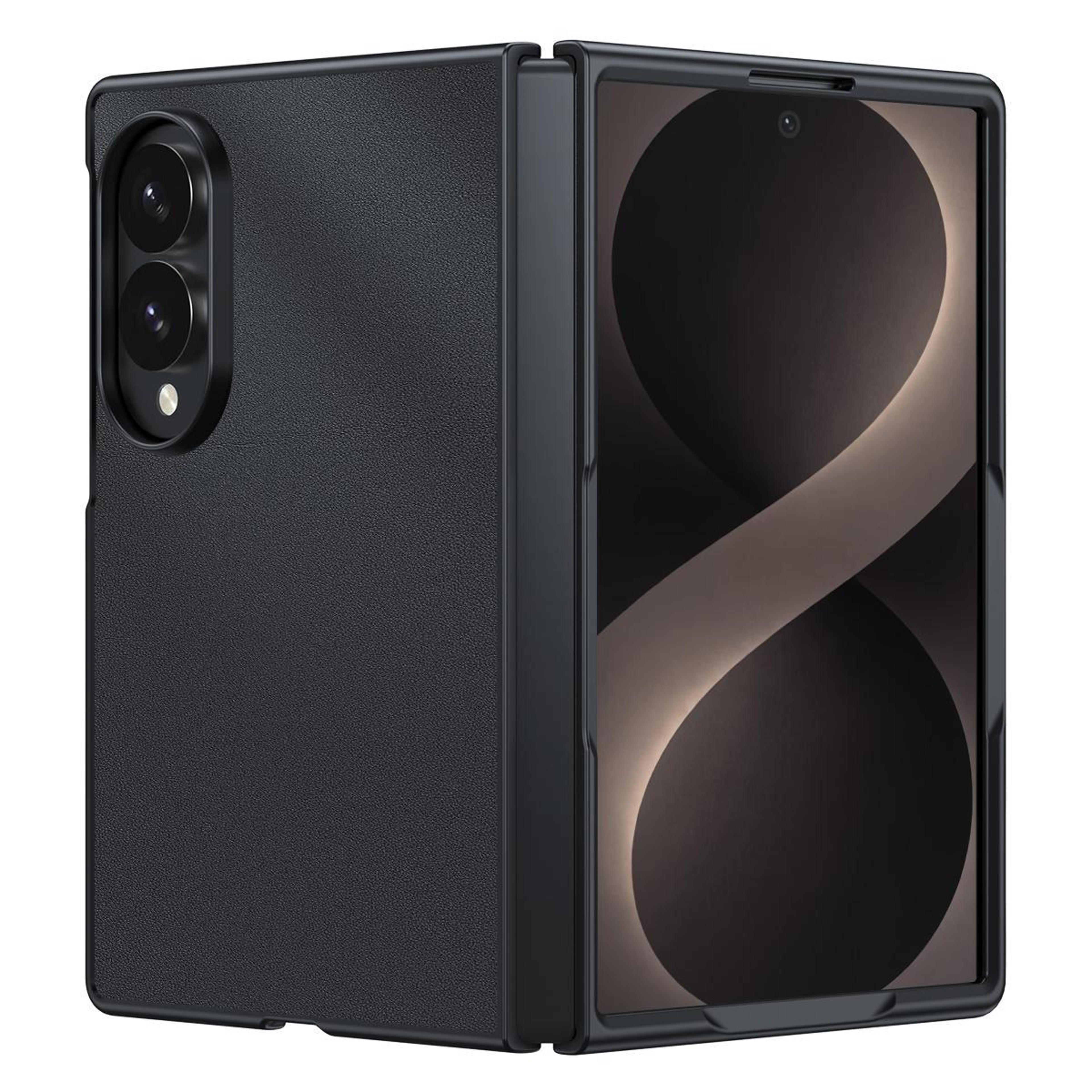 Samsung Galaxy Z Fold8 5G Ultra Thin PU Leather Case With Anti Scratch Grip 0