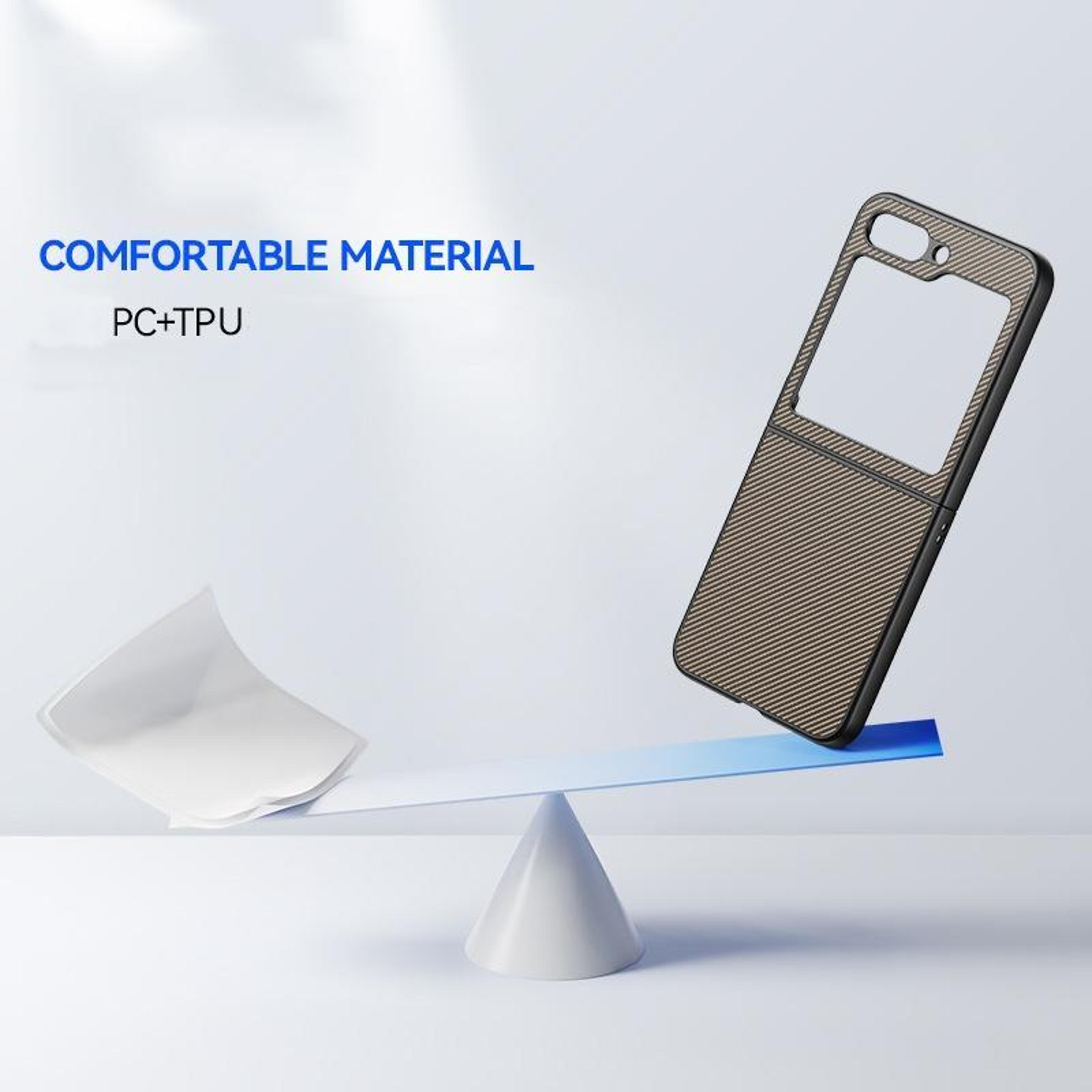 Galaxy Z Flip8 5G Ultra Thin Leather Case With Slim Anti Scratch Protection 2