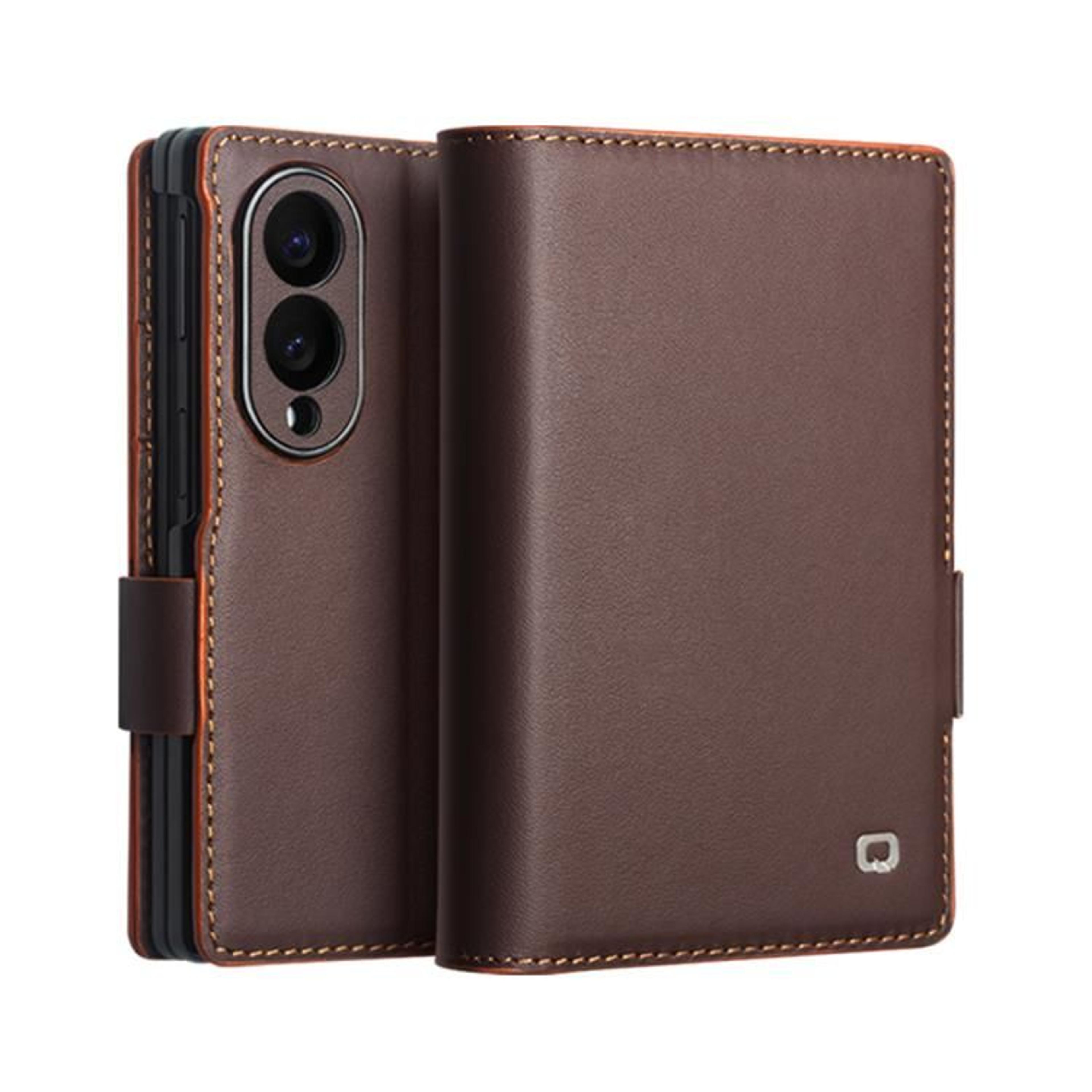 Classic Gen2 Galaxy Z Fold8 Leather Case Genuine Leather Protective Cover 11