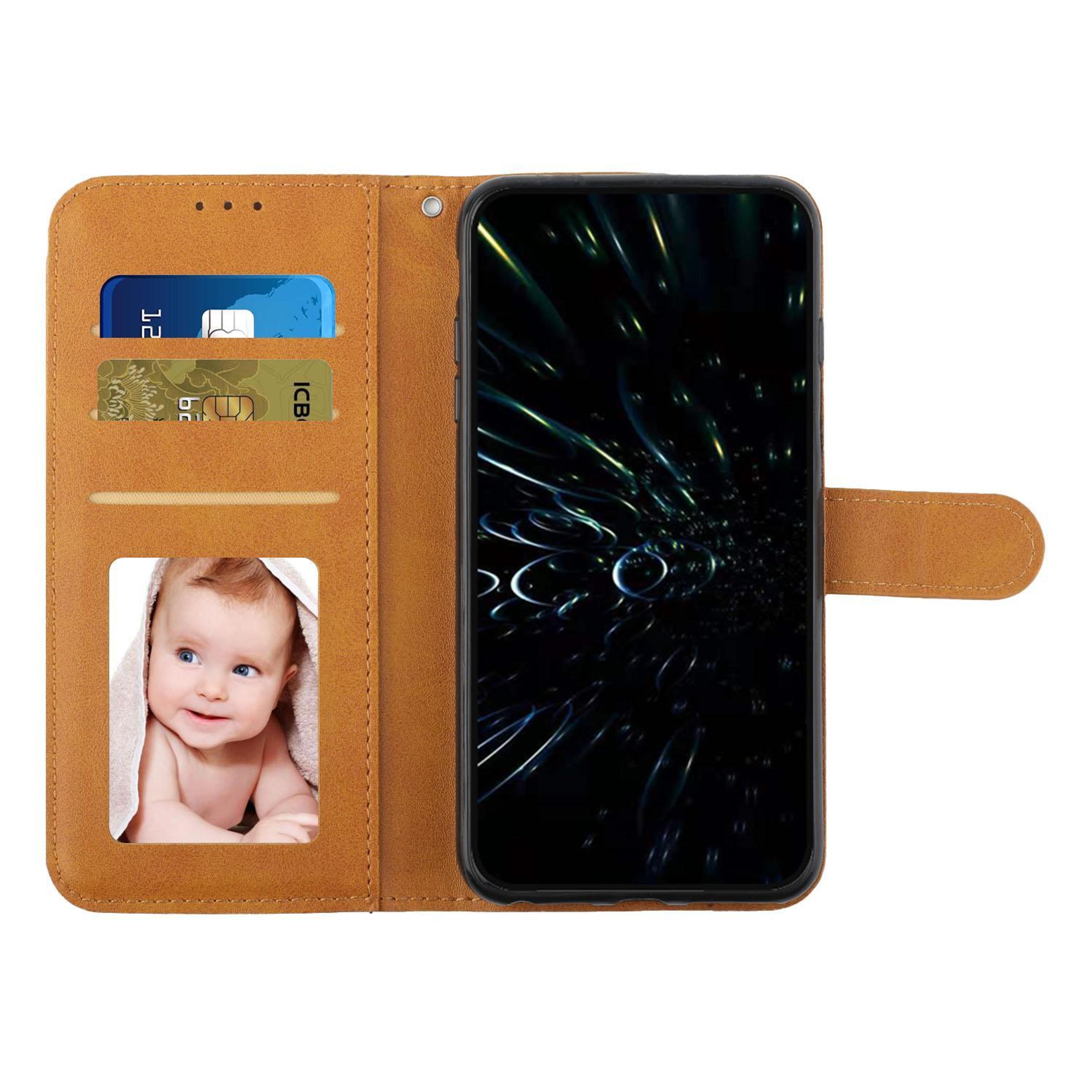 Samsung Galaxy A07 4G Leather Wallet Case With Card Slots Stand Buckle And Lanyard 3