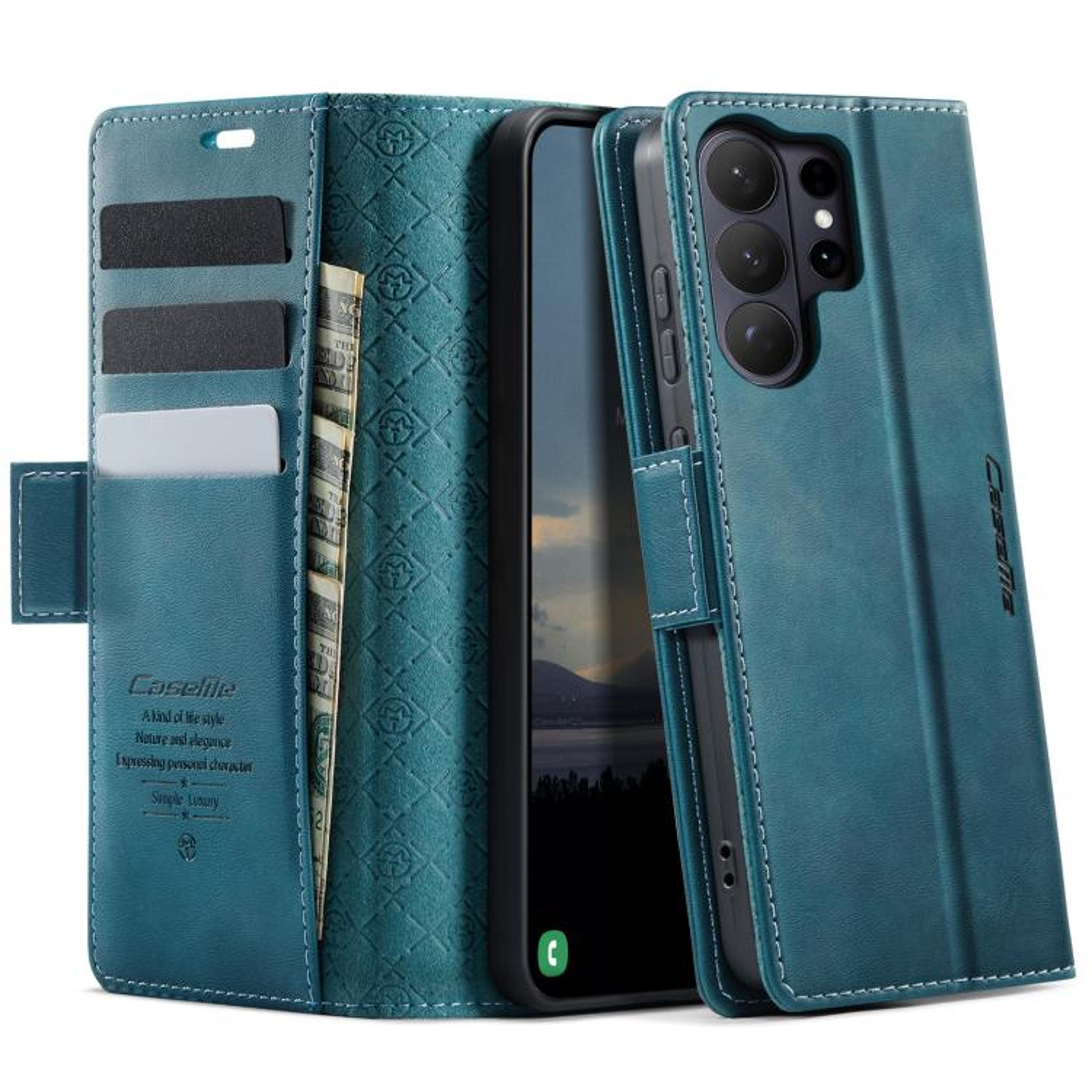 Galaxy S26 Ultra Wallet Case With RFID Blocking And Leather Card Holder 14