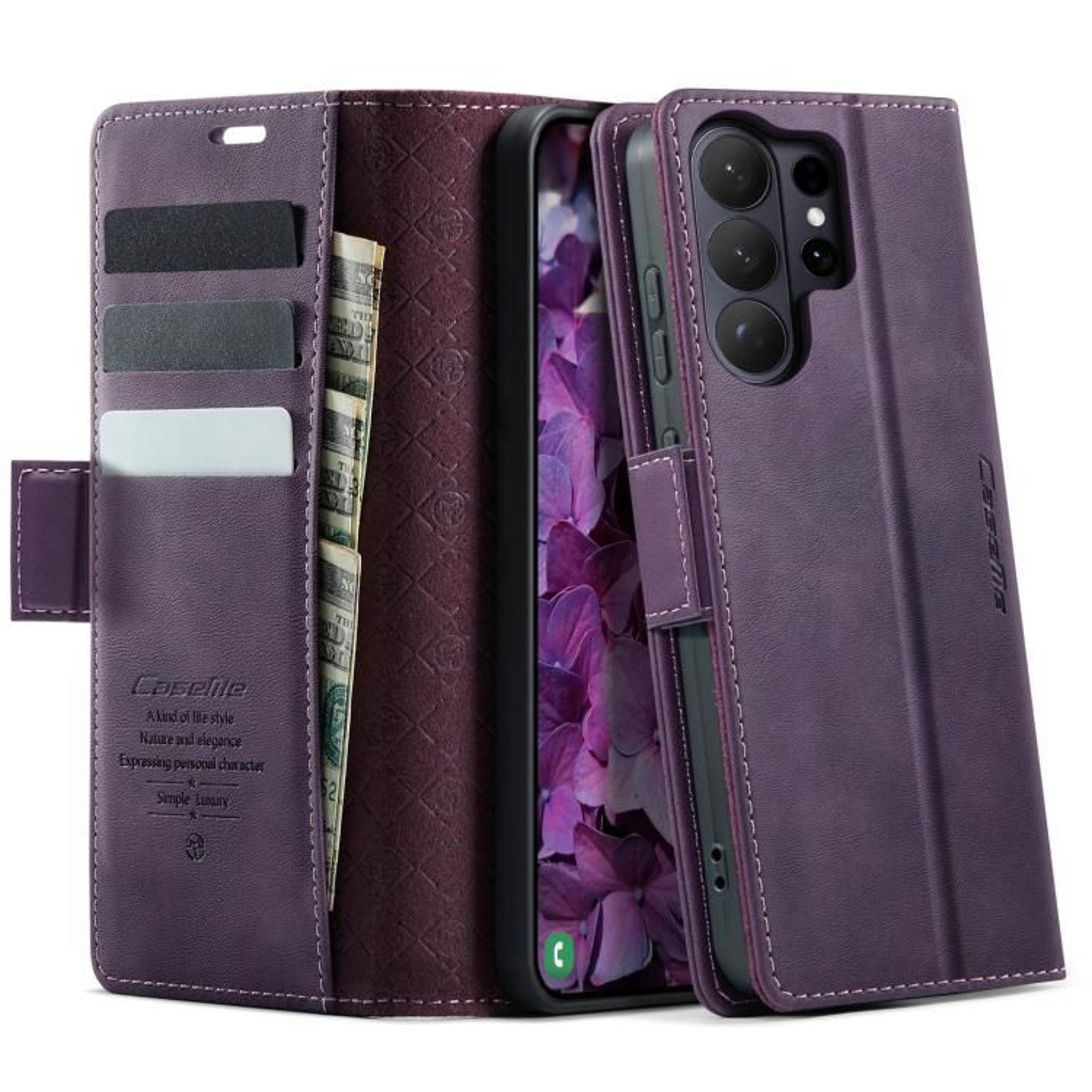 Galaxy S26 Ultra Wallet Case With RFID Blocking And Leather Card Holder 15