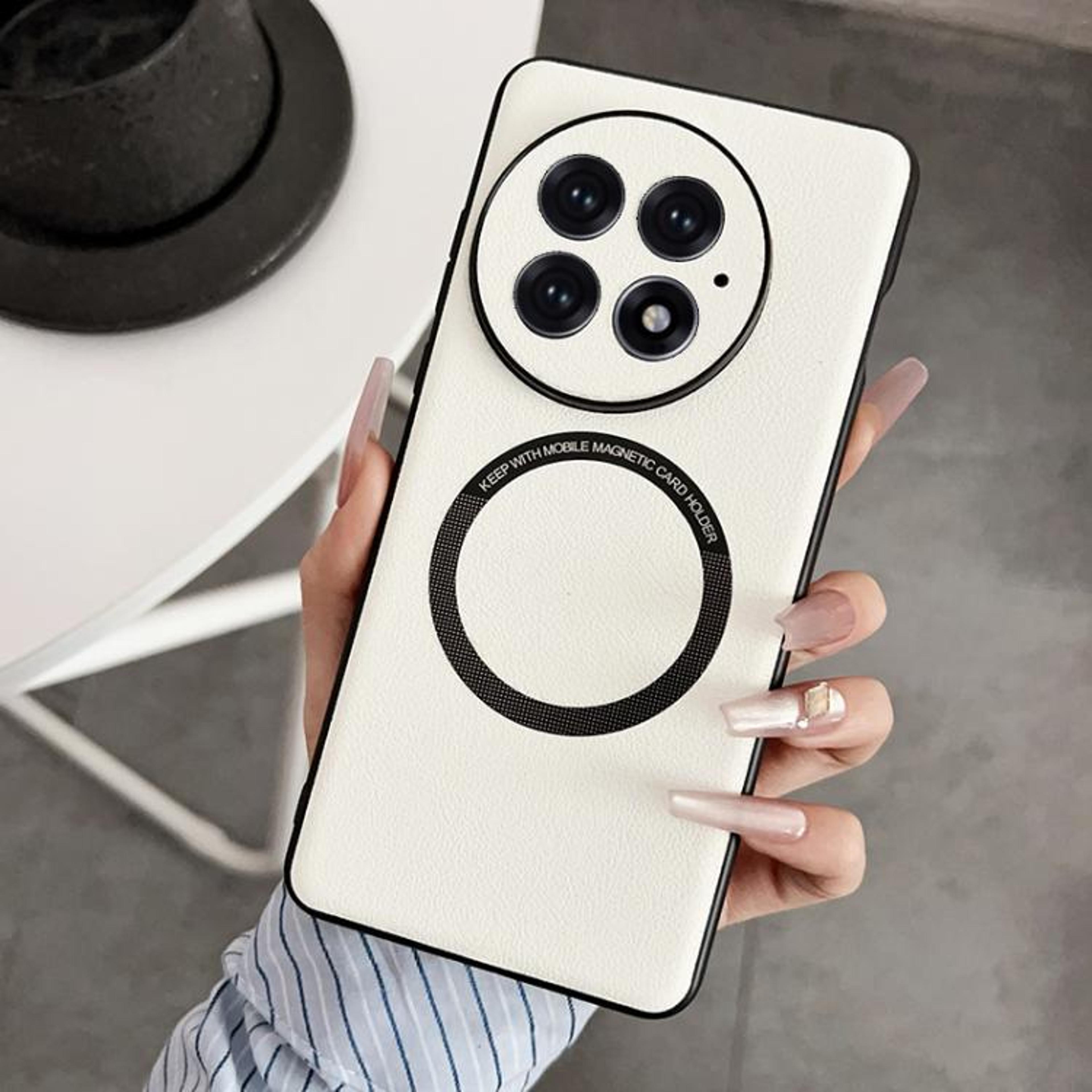 OnePlus 13 MagSafe Magnetic PU Leather Shockproof Case 8