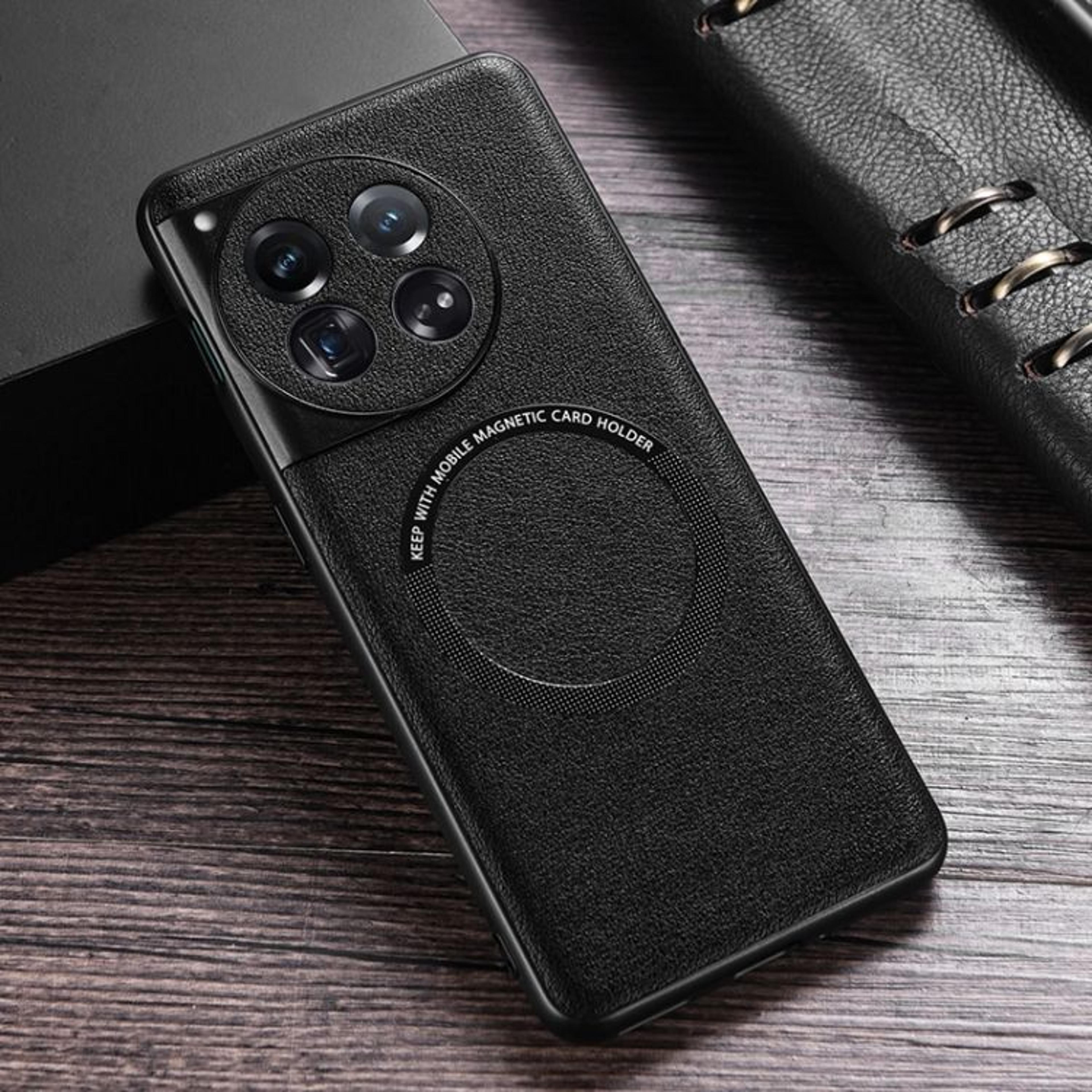 OnePlus 12 MagSafe Magnetic Case With PU Leather Shockproof Protection 6