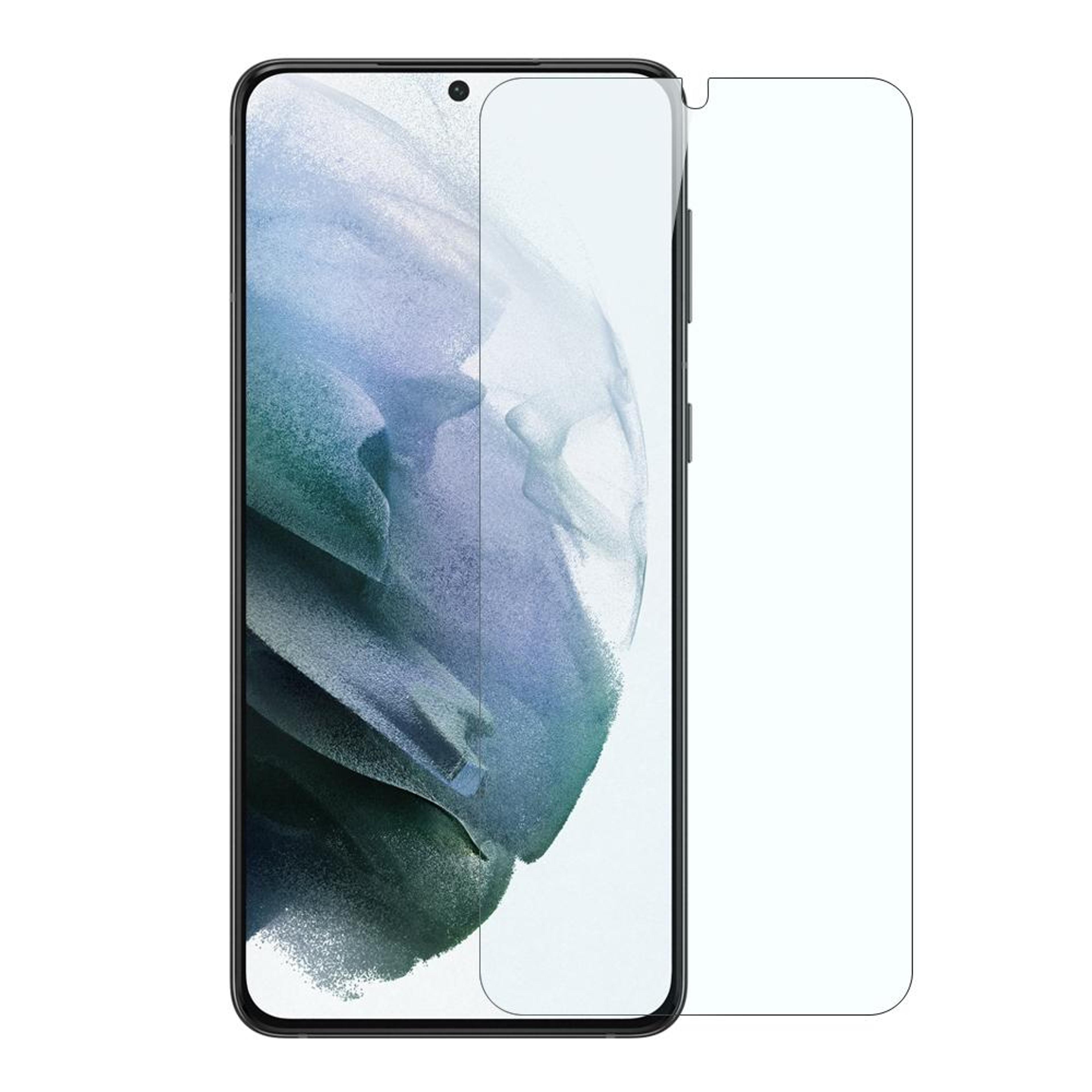 samsung galaxy s21 plus 5g tempered glass screen protector with fingerprint support