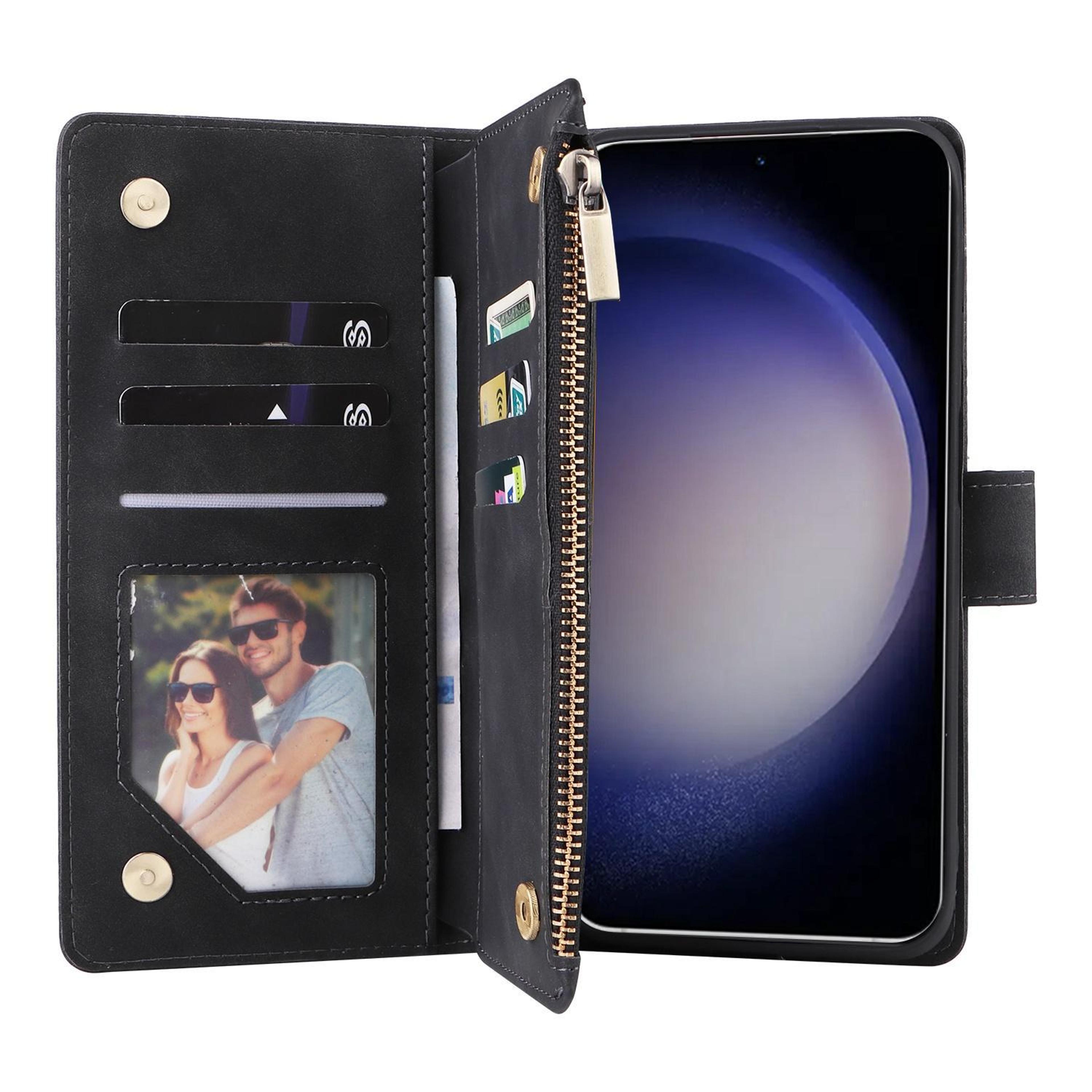 Galaxy S26 Plus 5G Zipper Wallet Case With Card Holder Kickstand And Wrist Strap 4