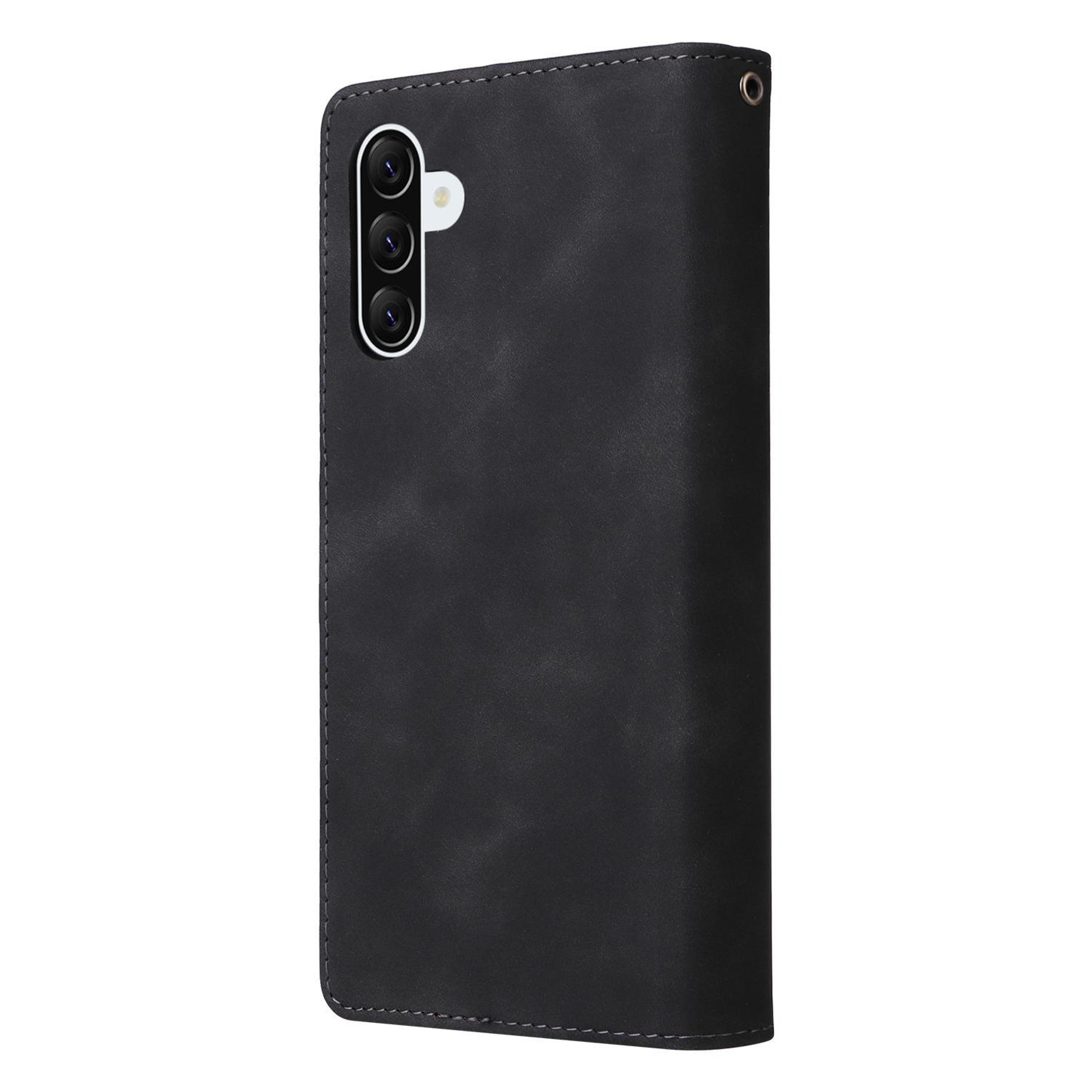 Galaxy A36 5G Zipper Wallet Case With Card Holder Kickstand And Wrist Strap 2