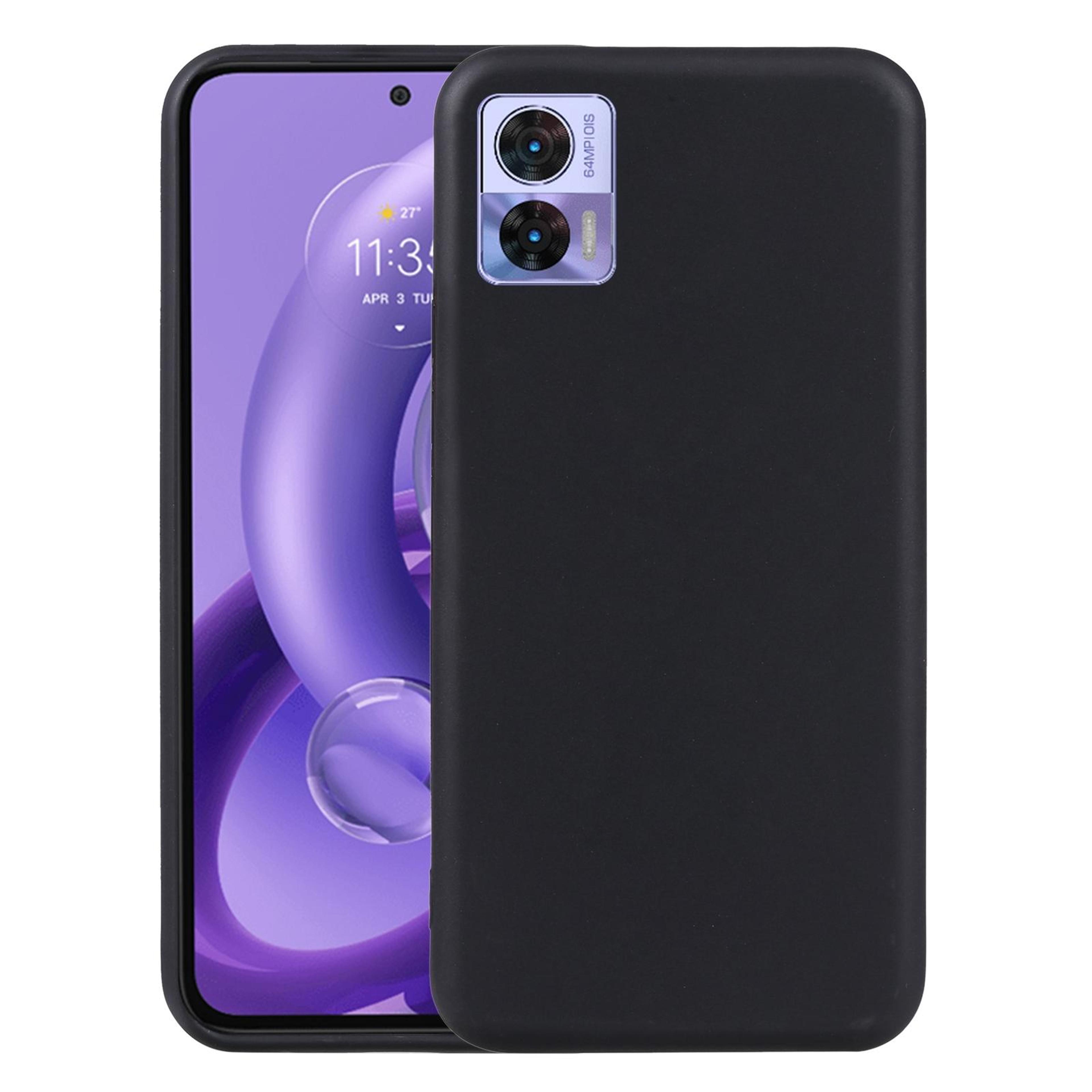 motorola edge 40 neo case slim black tpu protective cover