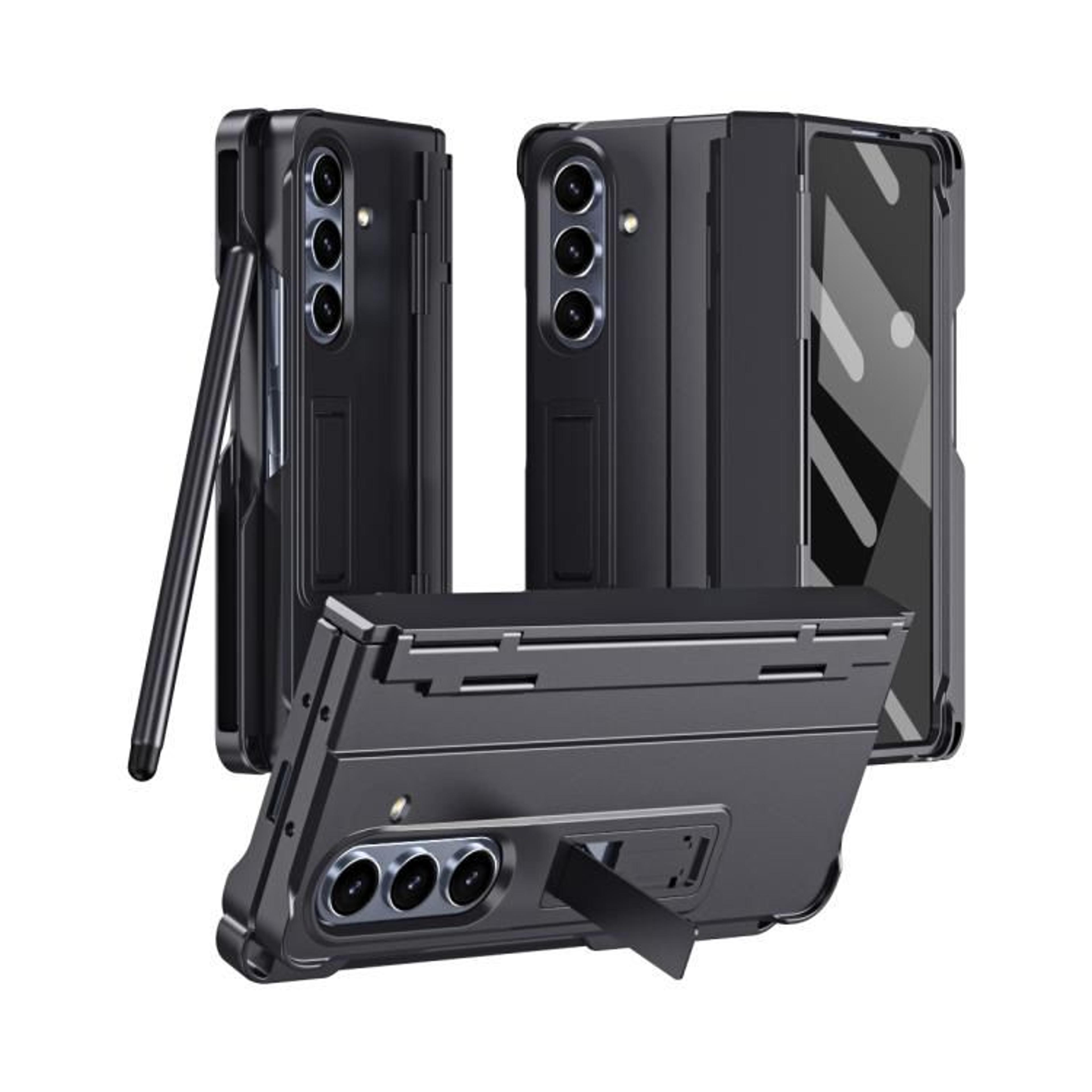 Galaxy Z Fold8 Ultra 5G Shockproof Hinge Case With Tempered Glass And Pen 9