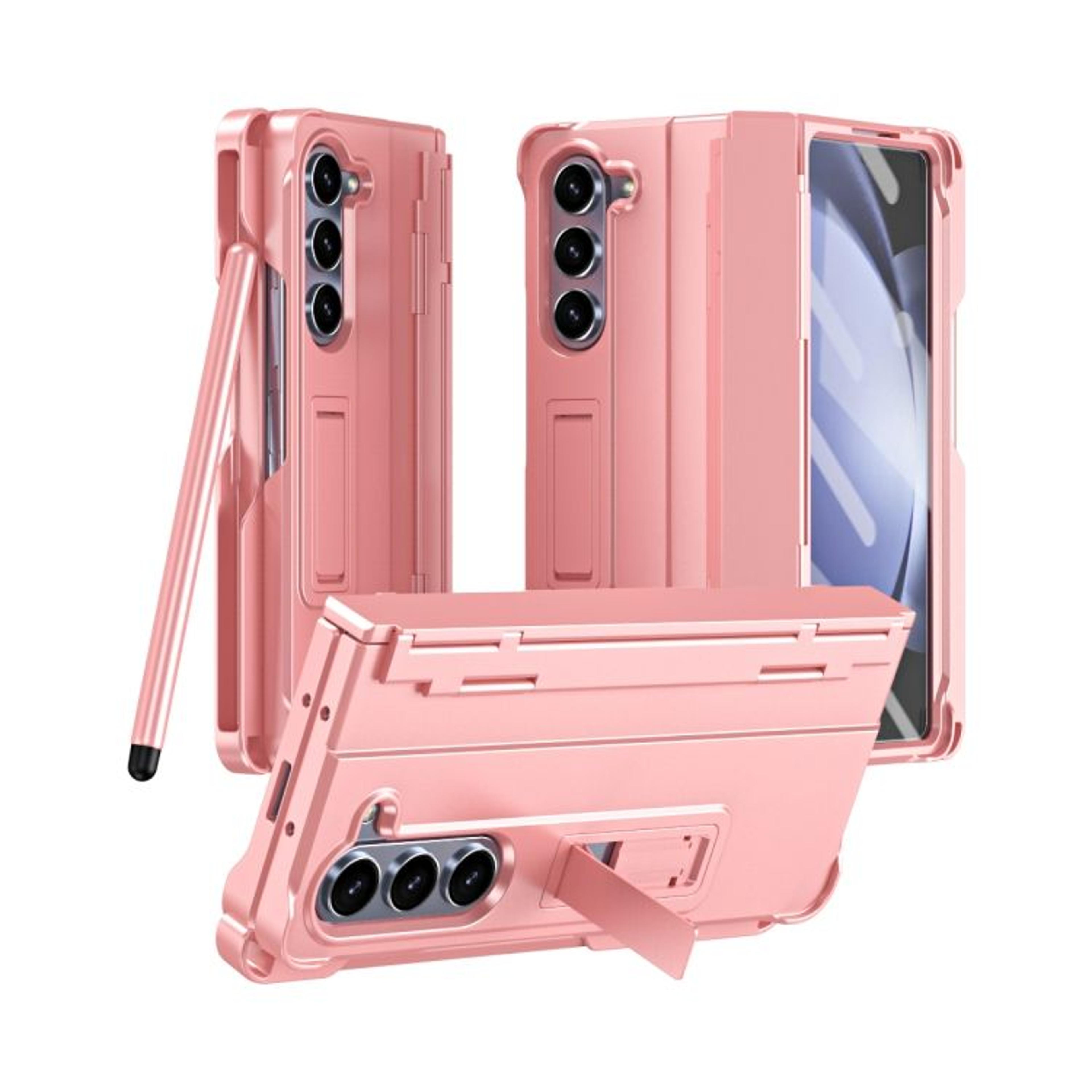 Galaxy Z Fold5 Case With Pen Hinge Protection And Tempered Glass Screen Protector 9