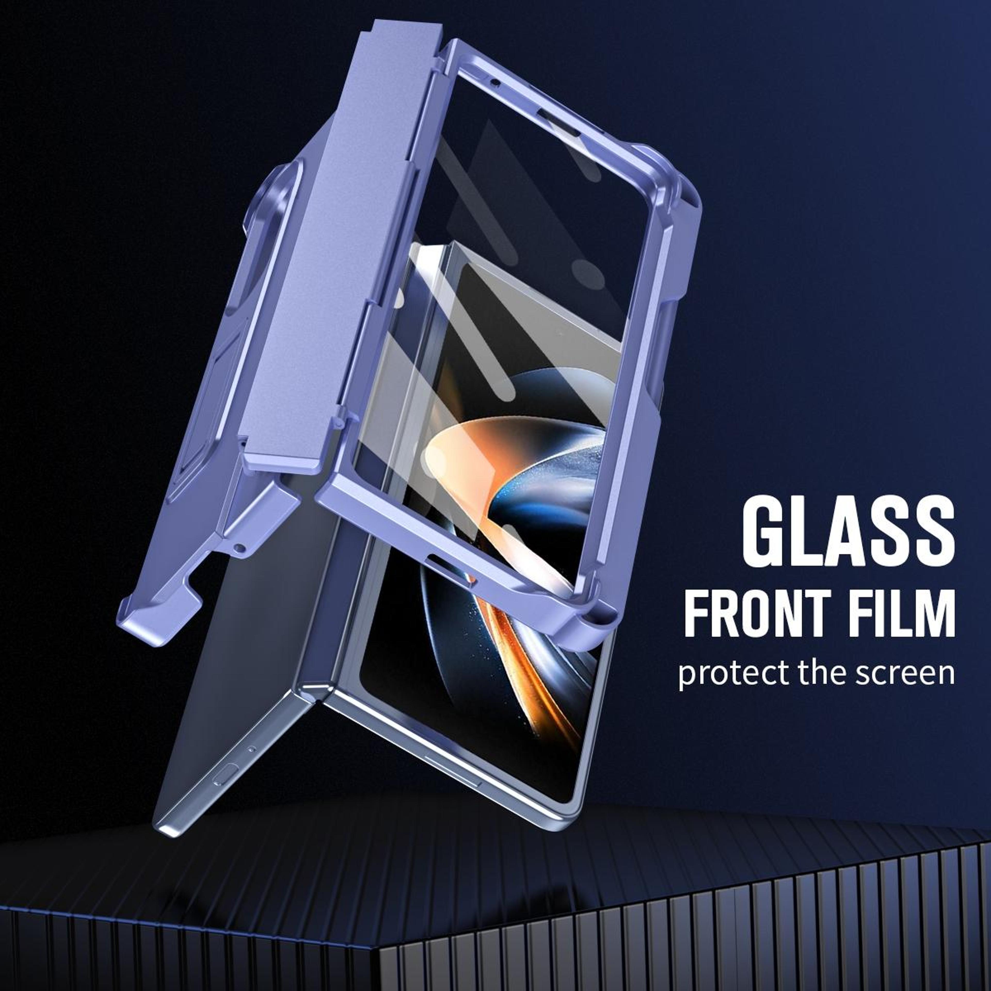 Galaxy Z Fold3 5G Shockproof Hinge Case With Tempered Glass And Pen 4