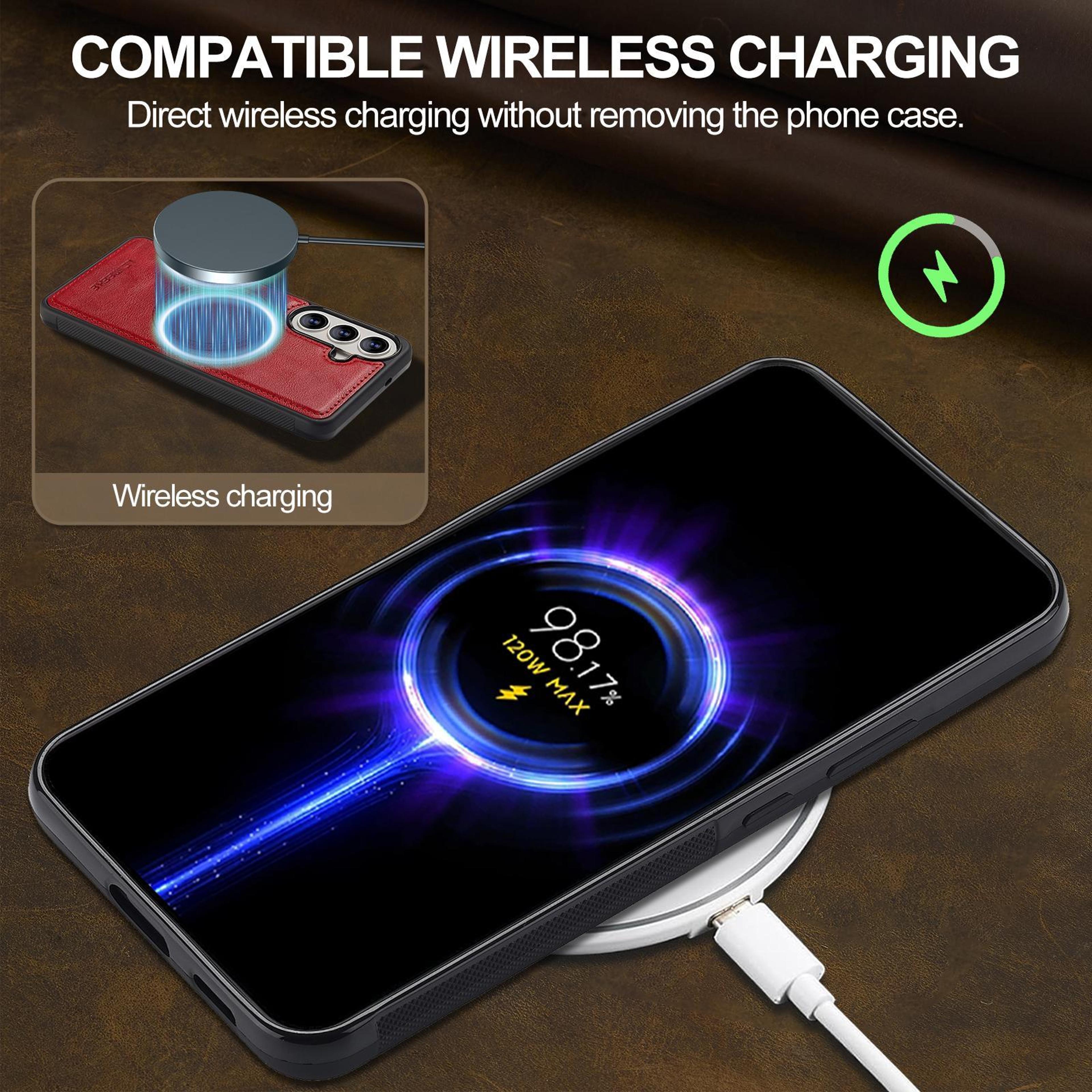 Samsung Galaxy A57 5G Case With MagSafe Magnetic Ring And PU Leather Protection 7