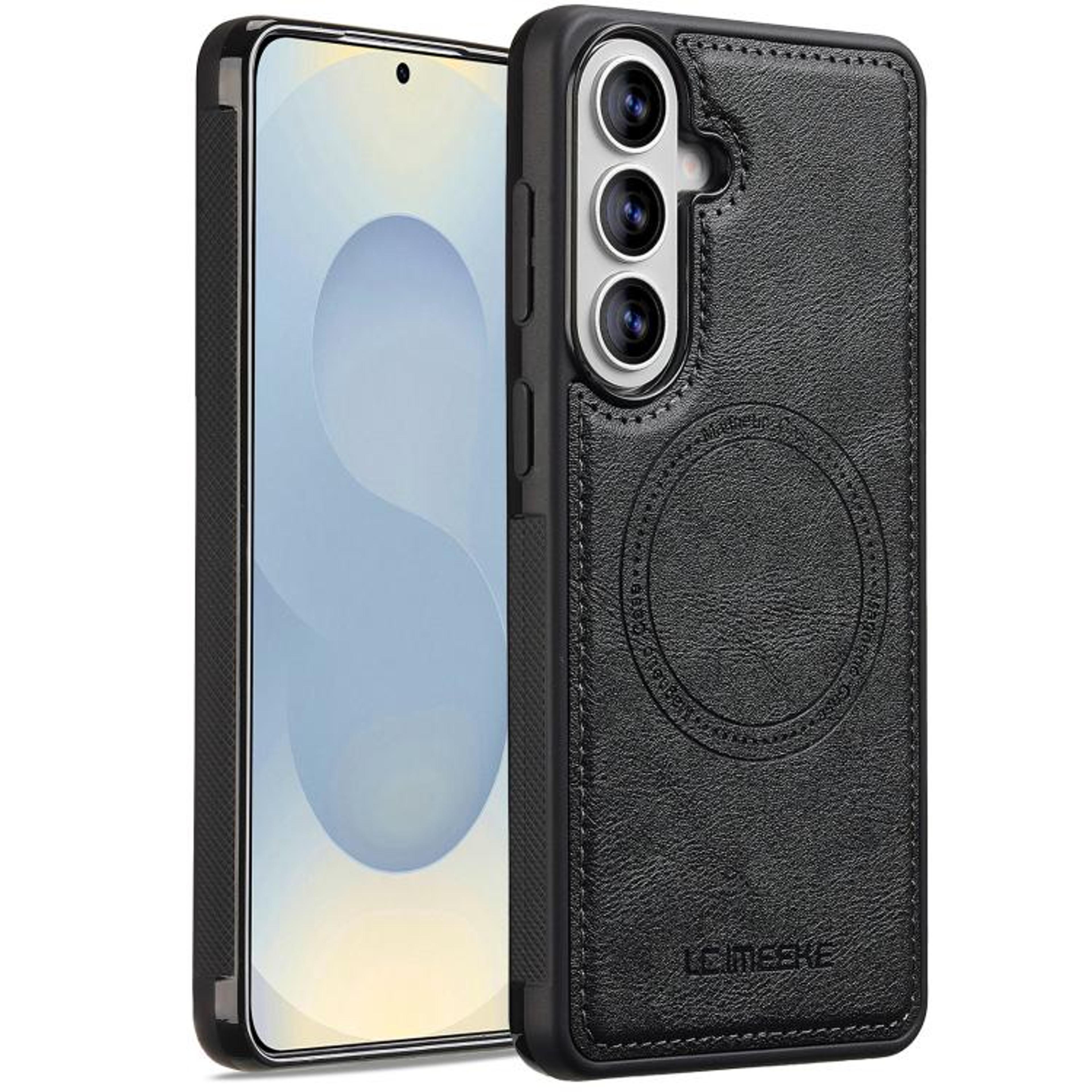 Samsung Galaxy A57 5G Case With MagSafe Magnetic Ring And PU Leather Protection 8