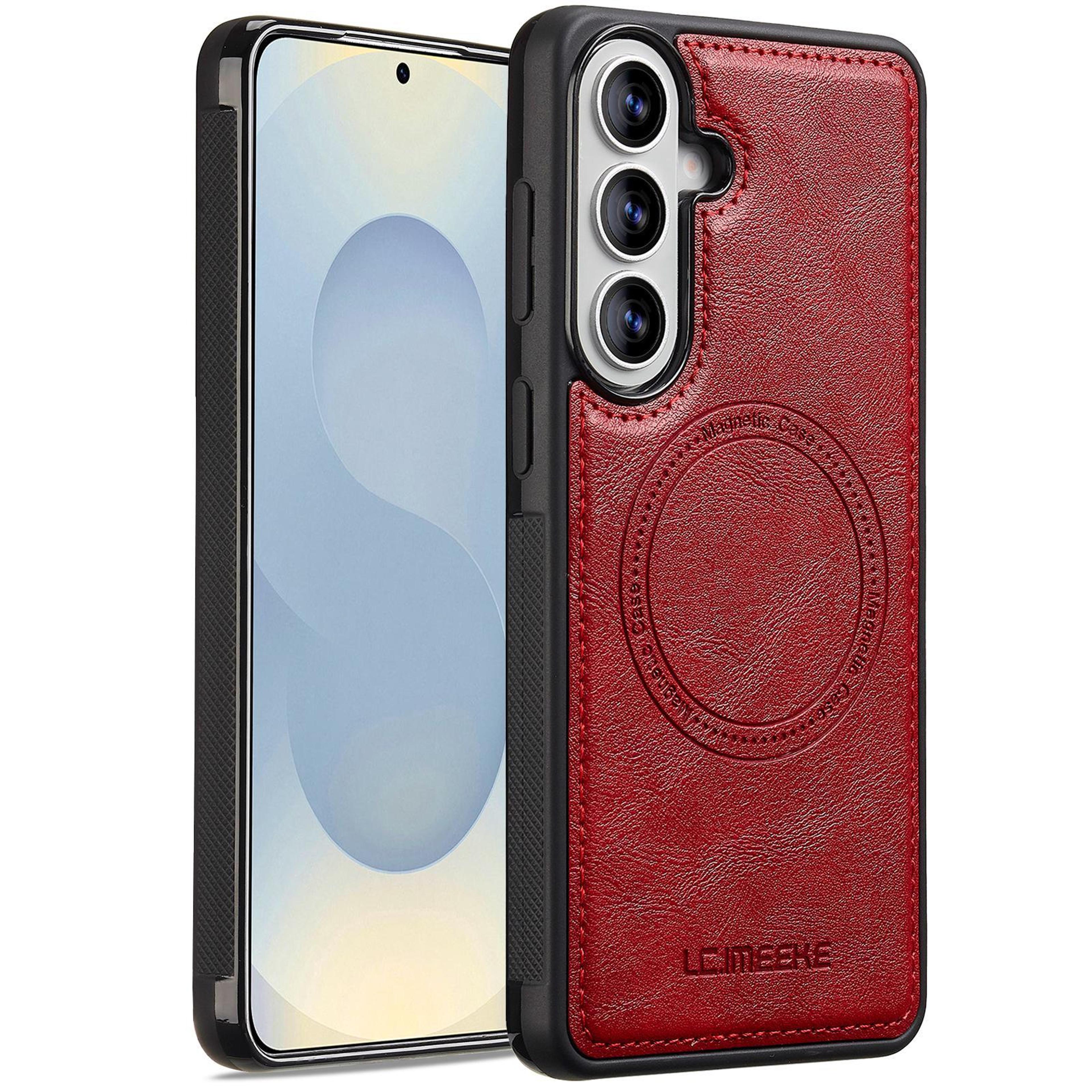 Samsung Galaxy S26 Plus Case With MagSafe Compatible Case Magnetic Charging And PU Leather Protecti 0