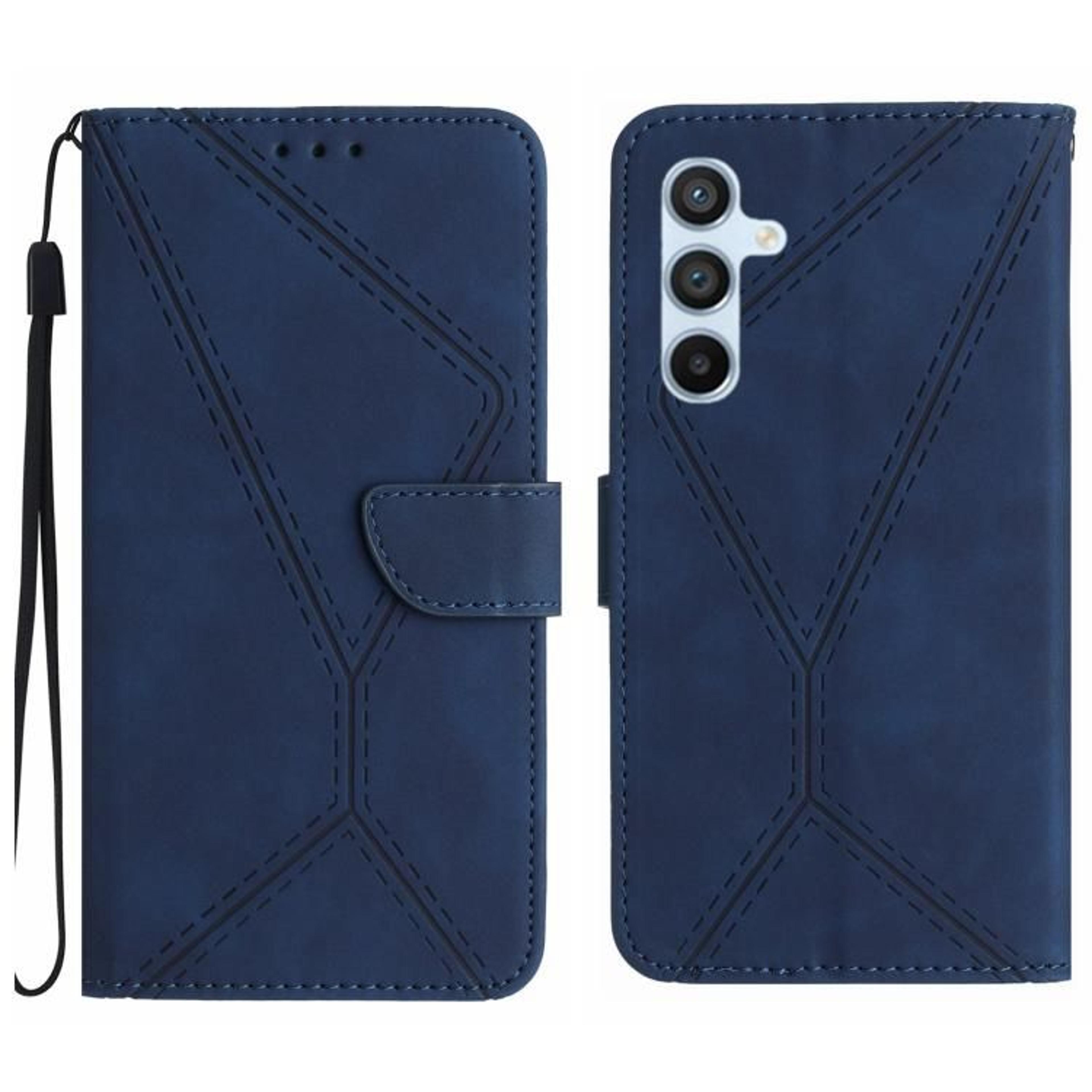 Samsung Galaxy A17 5G Embossed Leather Wallet Case With Card Slots And Stand 11