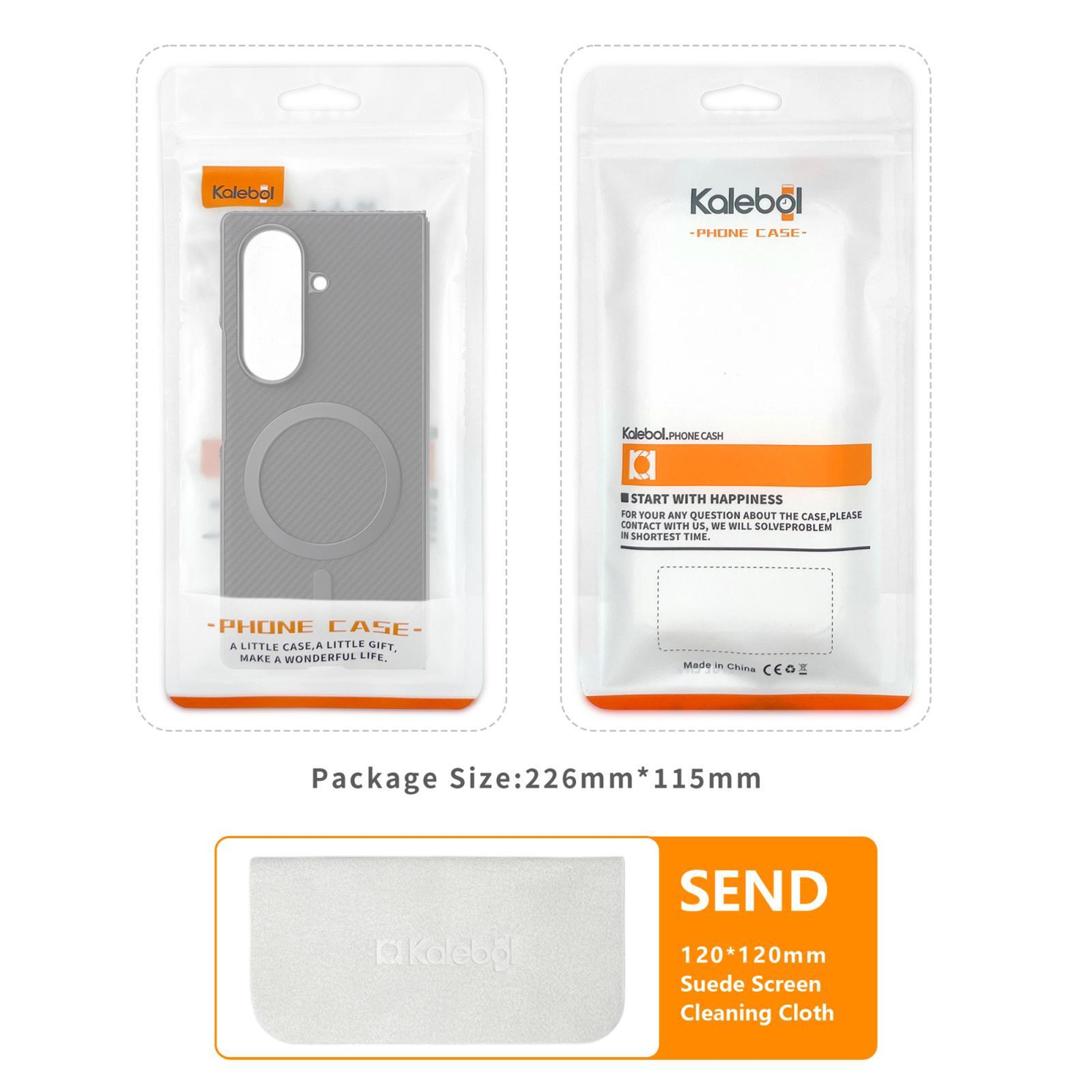 Galaxy S25 Plus Carbon Fiber MagSafe Case With Drop Protection 8