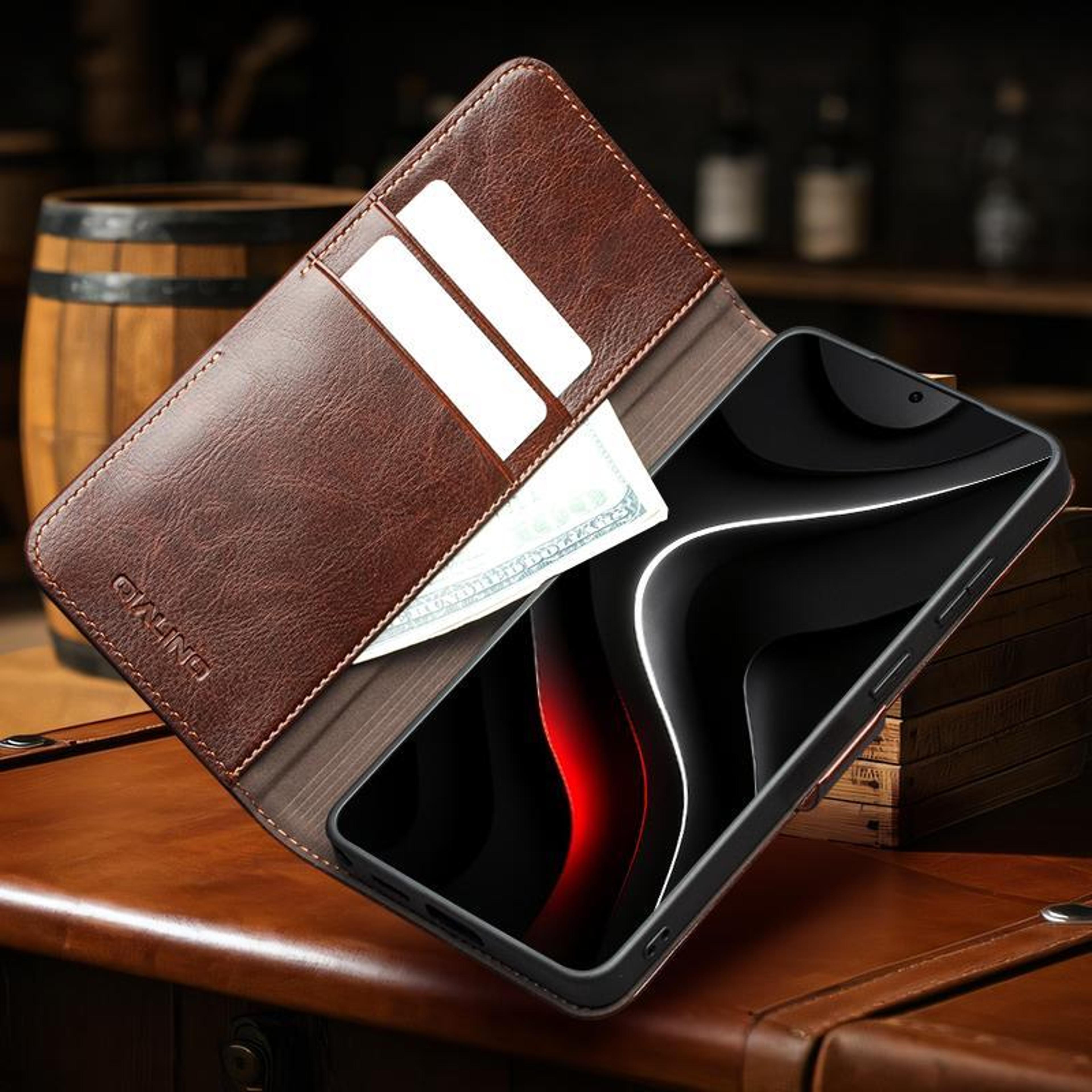 Samsung Galaxy S26 Ultra Genuine Leather Case With Classic 103 Buckle Protection 3