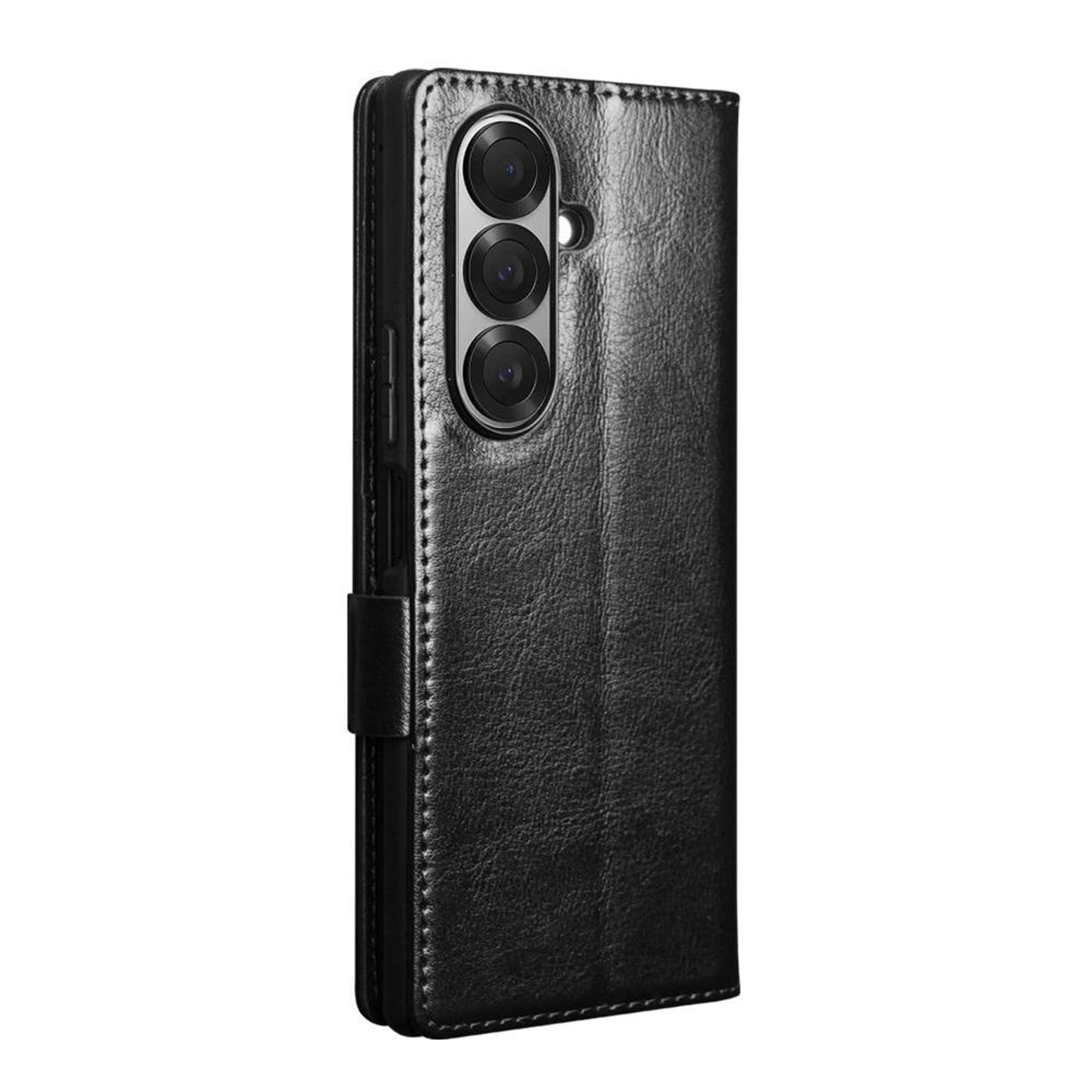 Samsung Galaxy Z Fold7 Genuine Leather Case With Buckle Protection 1