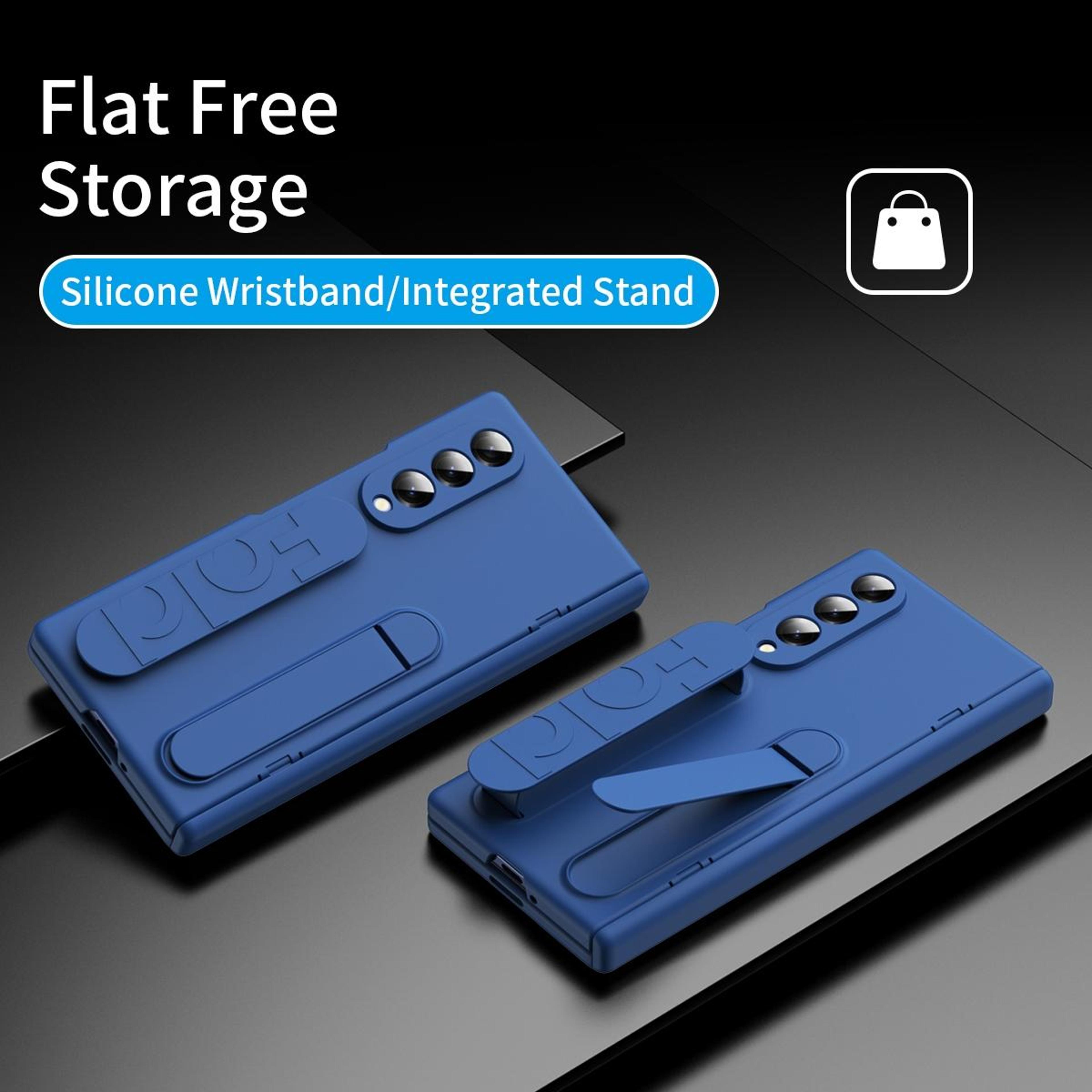 Samsung Galaxy Z Fold4 Shockproof Case With Tempered Glass And Integrated Holder 1
