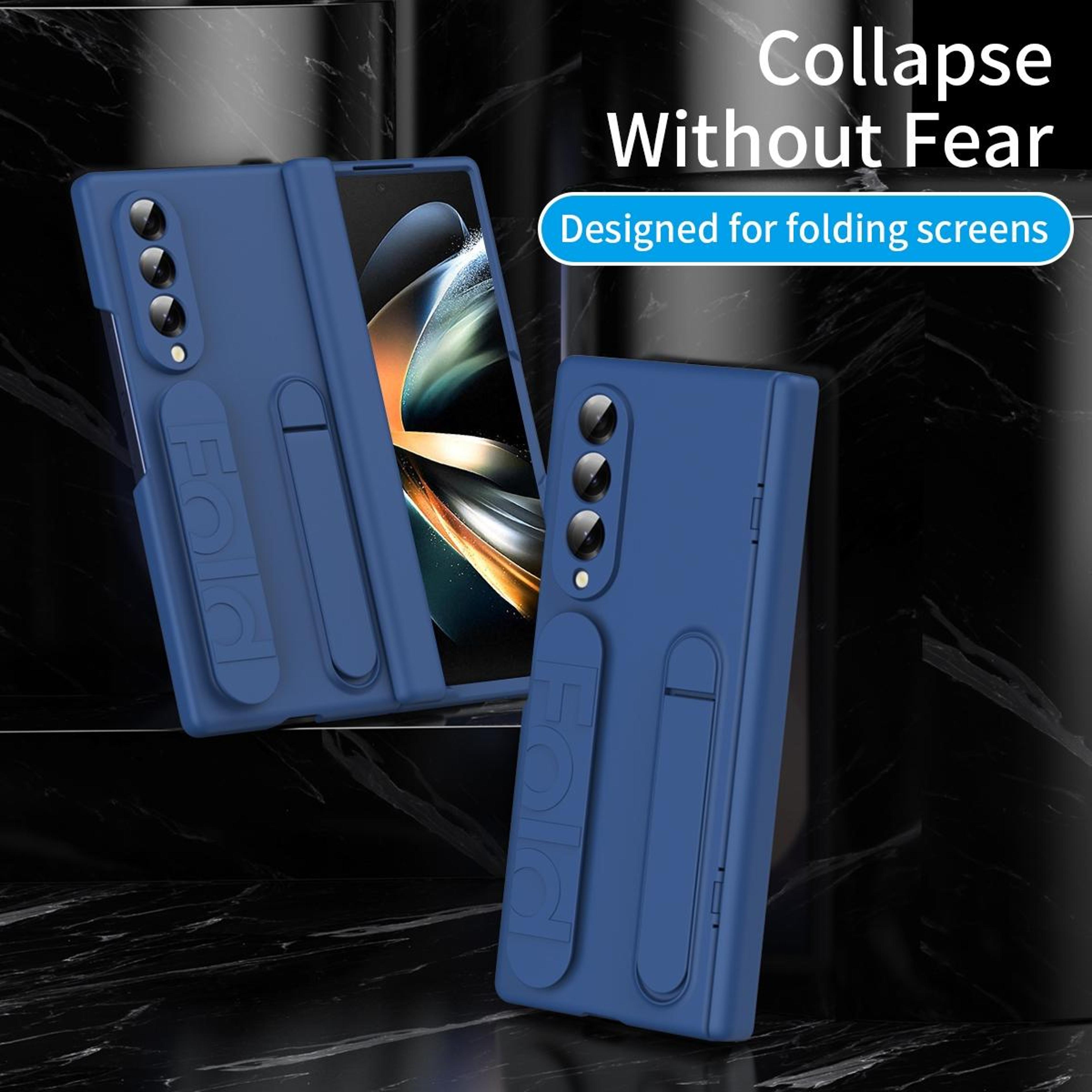 Samsung Galaxy Z Fold4 Shockproof Case With Tempered Glass And Integrated Holder 5