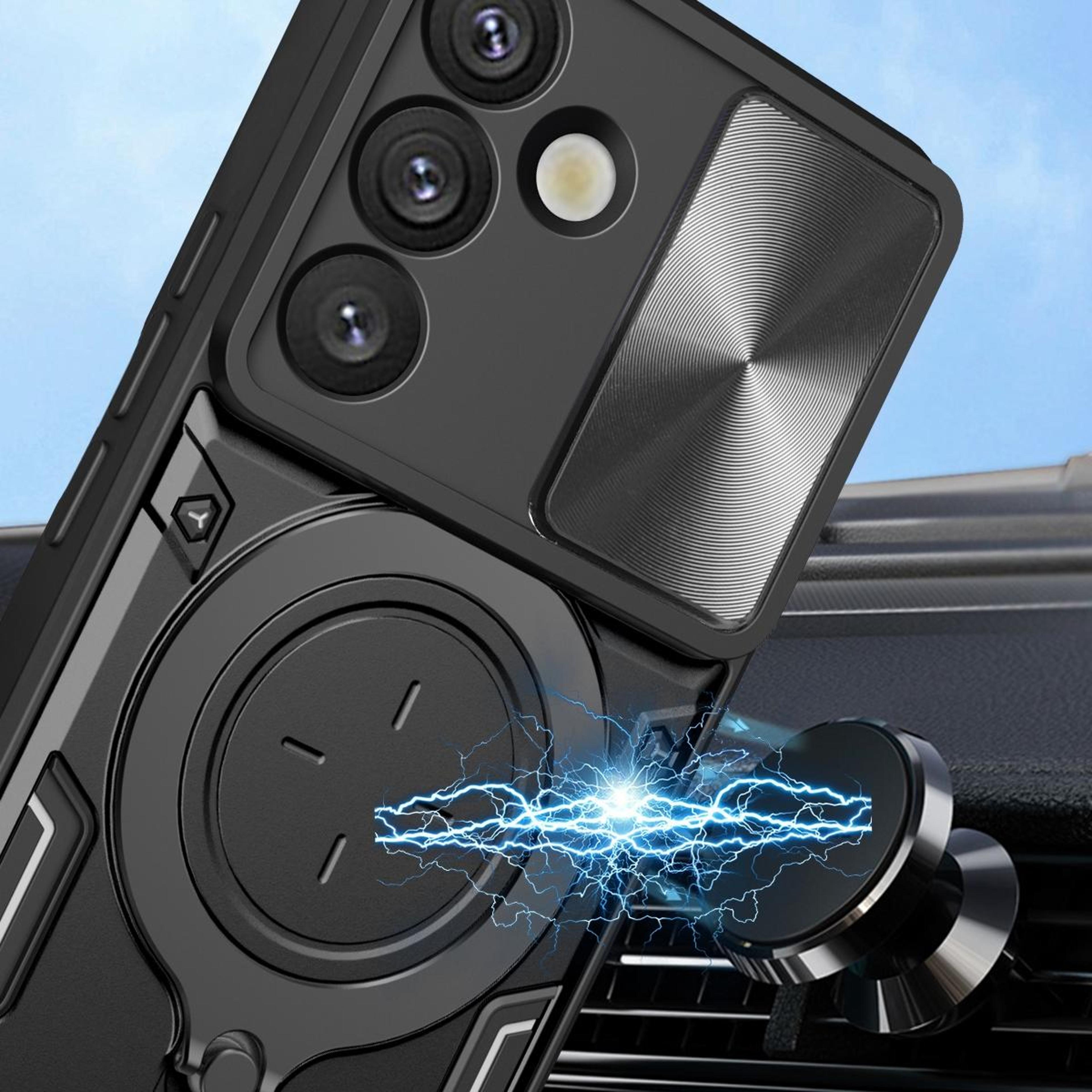 Samsung Galaxy S25 Plus 5G CamShield Case With Magnetic Ring Holder 3