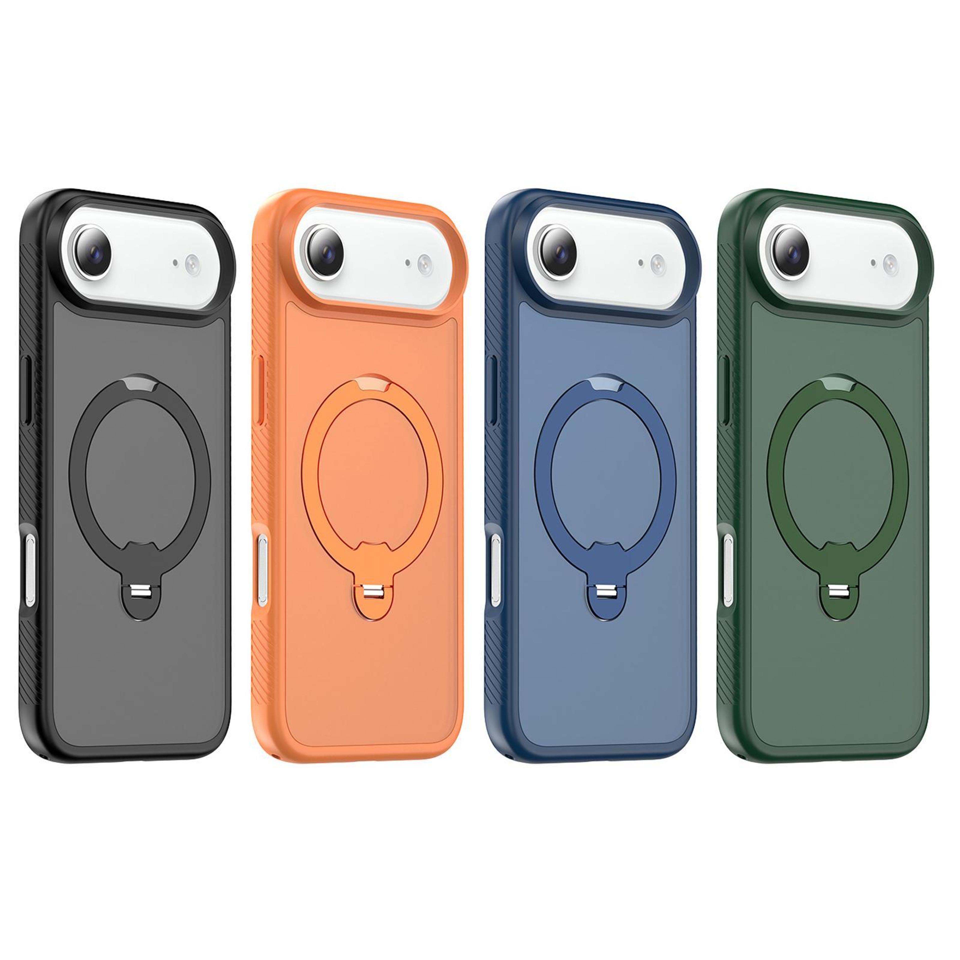 IPhone Air Magnetic Case With 360 Rotating Stand And Shockproof Protection 6