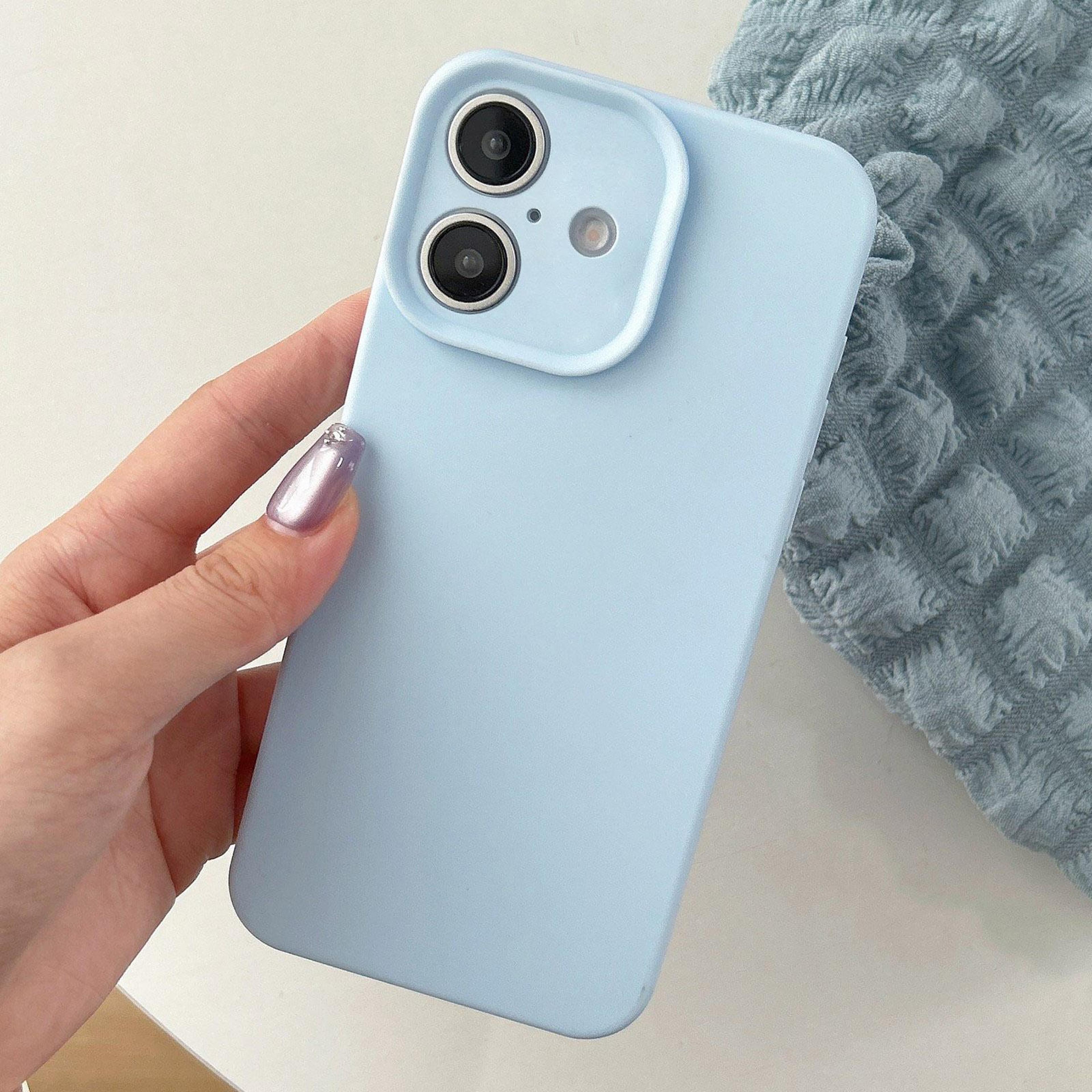 IPhone 17 Silicone Case With Camera Lens Protection Slim Anti Fingerprint Cover 0