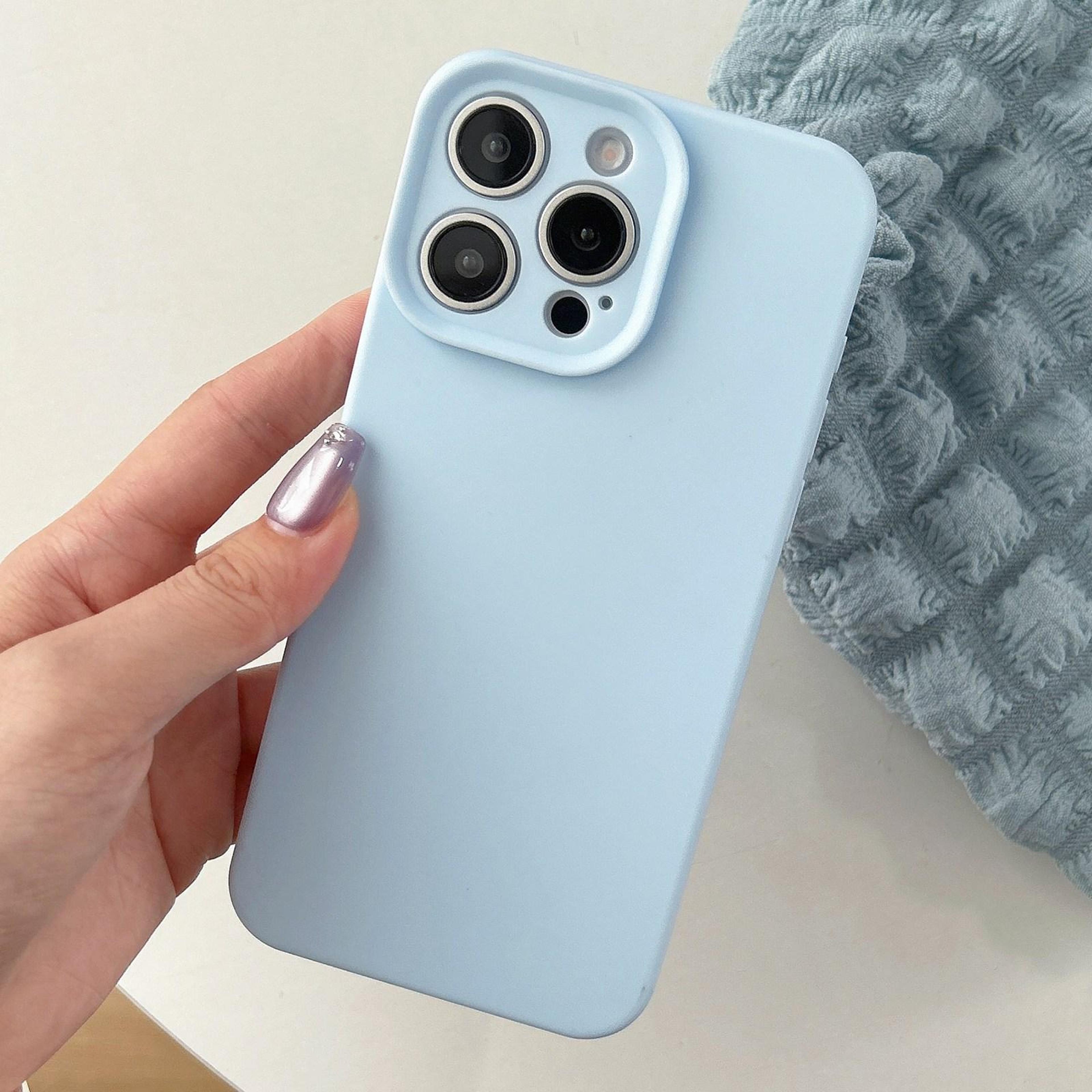 IPhone 14 Pro Slim Silicone Case With Camera Lens Protection 0